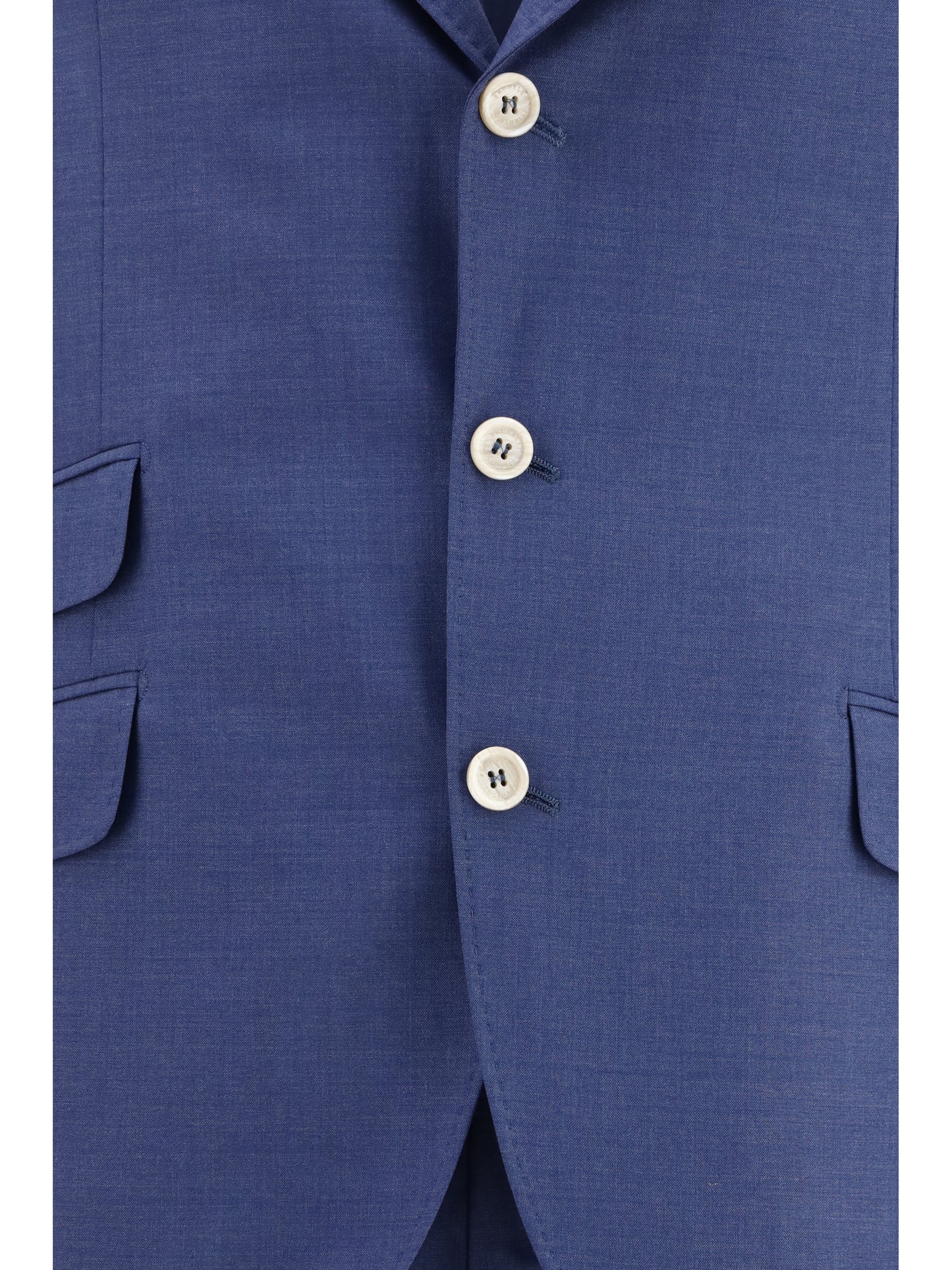 Brunello Cucinelli Men Single-Breasted Suit With Peak Lapels BRUNELLO CUCINELLI