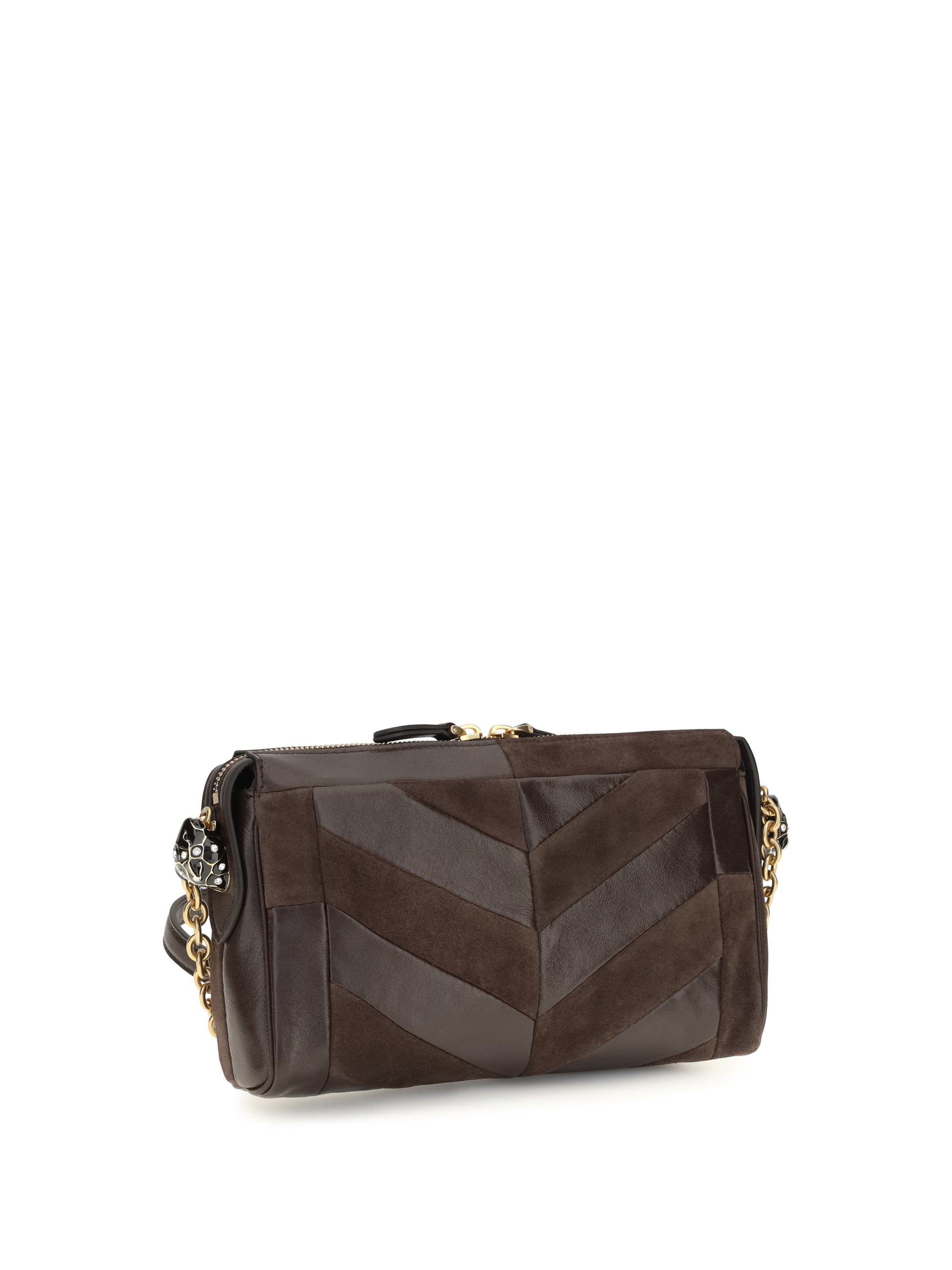 Valentino Garavani Women Panthea Shoulder Bag Chevron Pattern VALENTINO GARAVANI