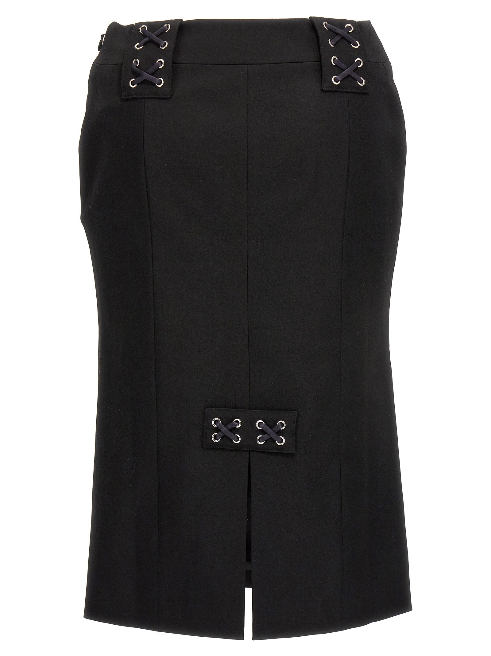 Alessandra Rich Women Lace-Up Skirt ALESSANDRA RICH