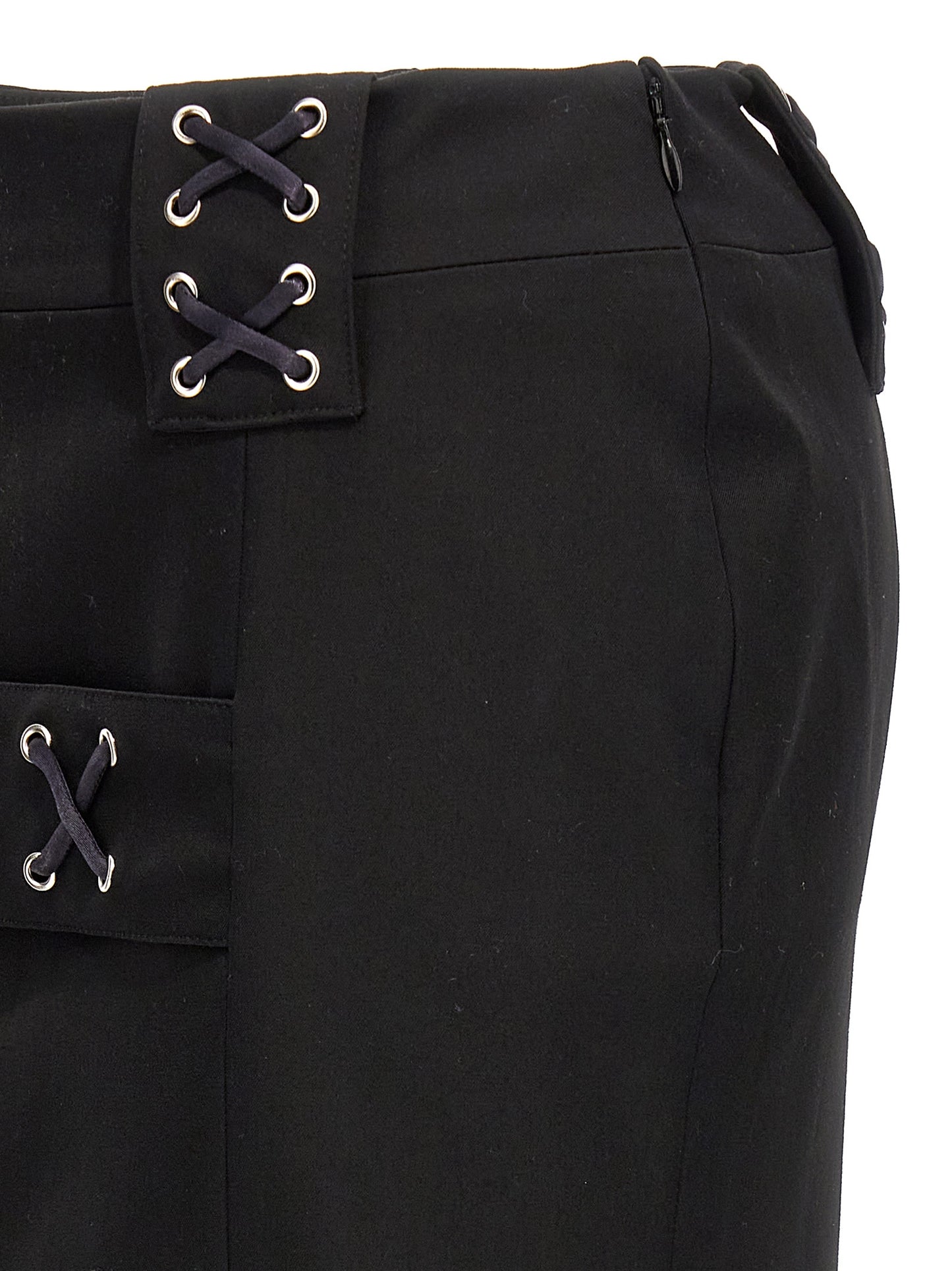 Alessandra Rich Women Lace-Up Skirt ALESSANDRA RICH