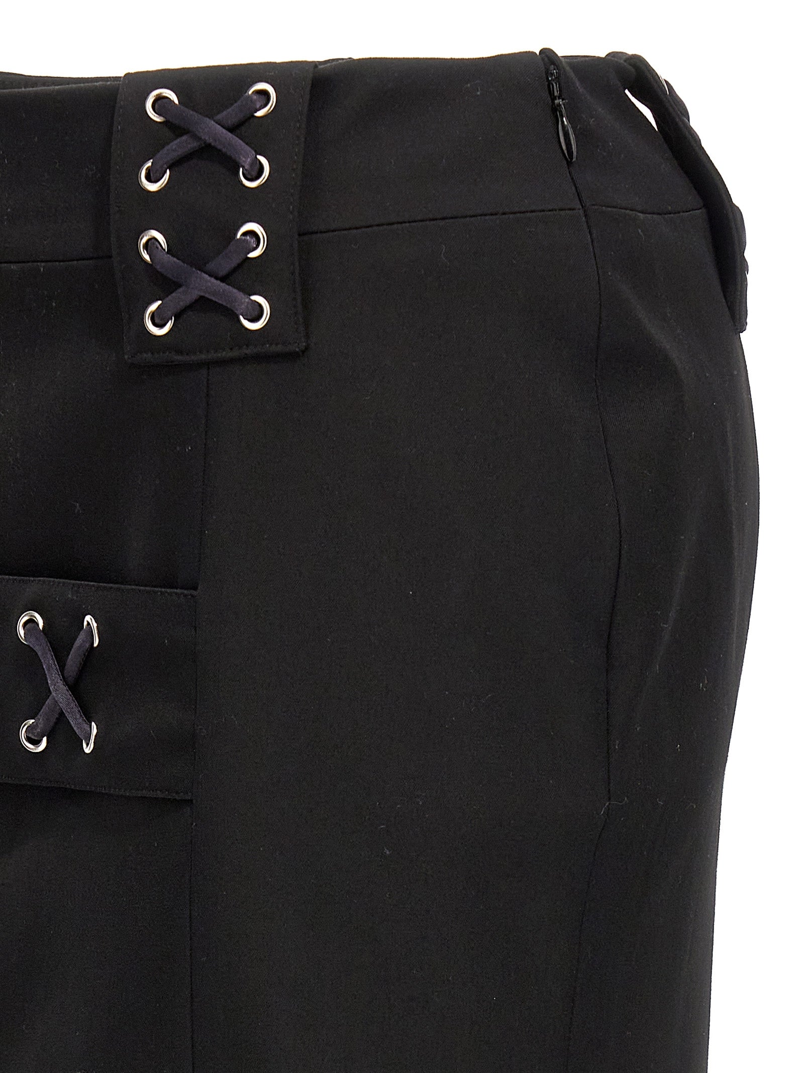 Alessandra Rich Women Lace-Up Skirt ALESSANDRA RICH