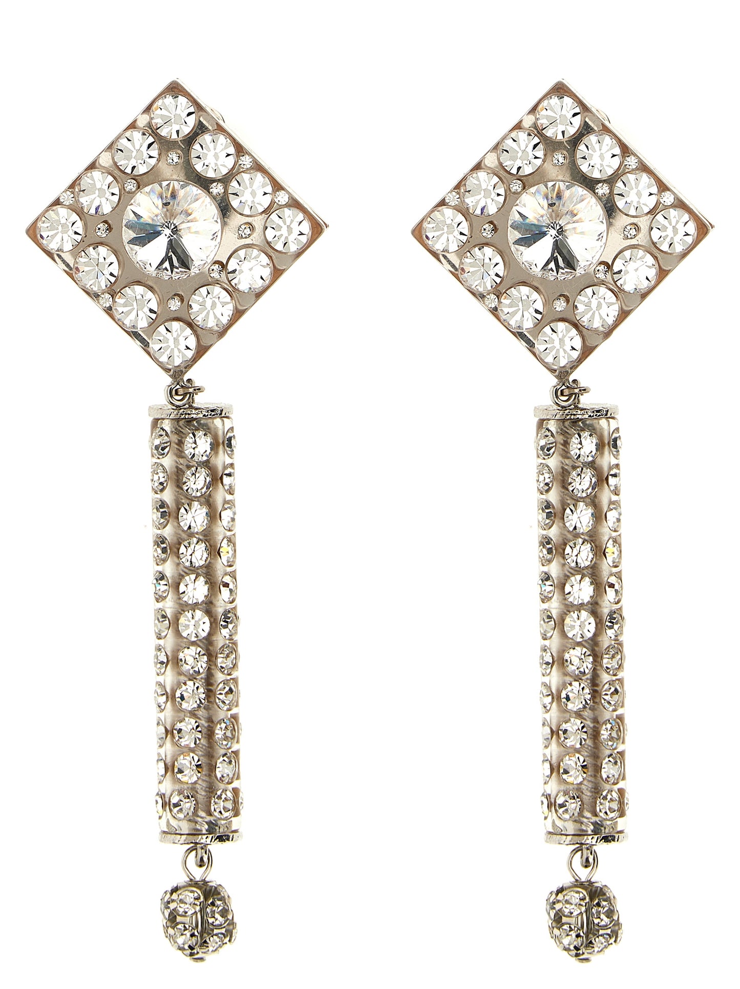 Alessandra Rich Women Crystal Earrings ALESSANDRA RICH