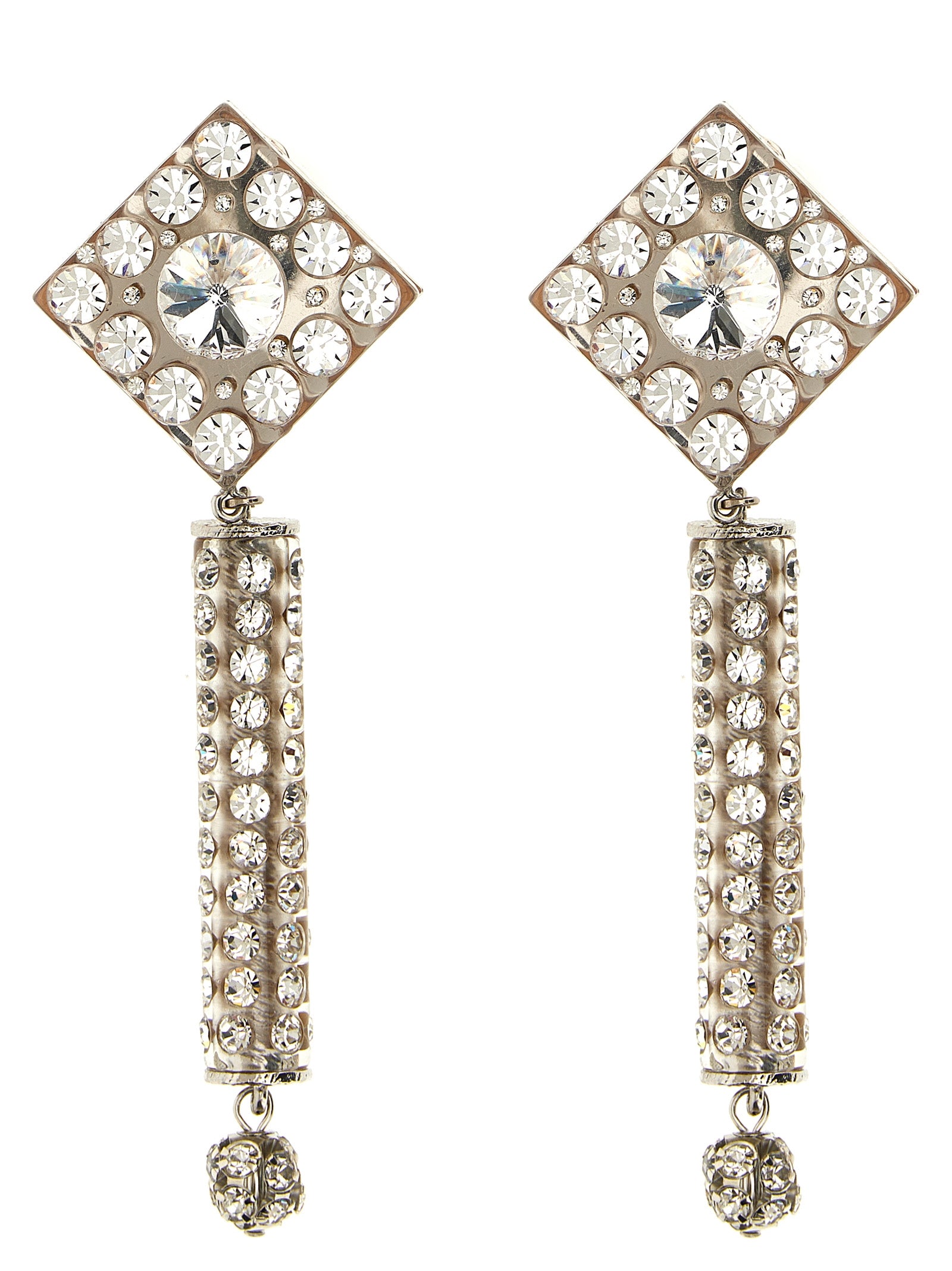 Alessandra Rich Women Crystal Earrings ALESSANDRA RICH