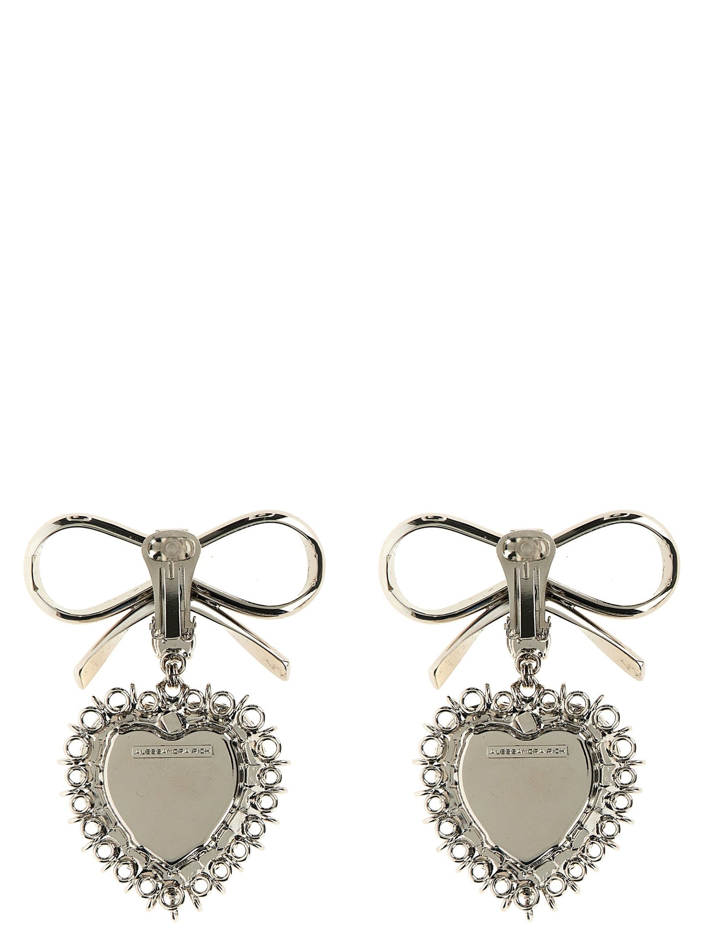 Alessandra Rich Women Metal Bow Earrings ALESSANDRA RICH