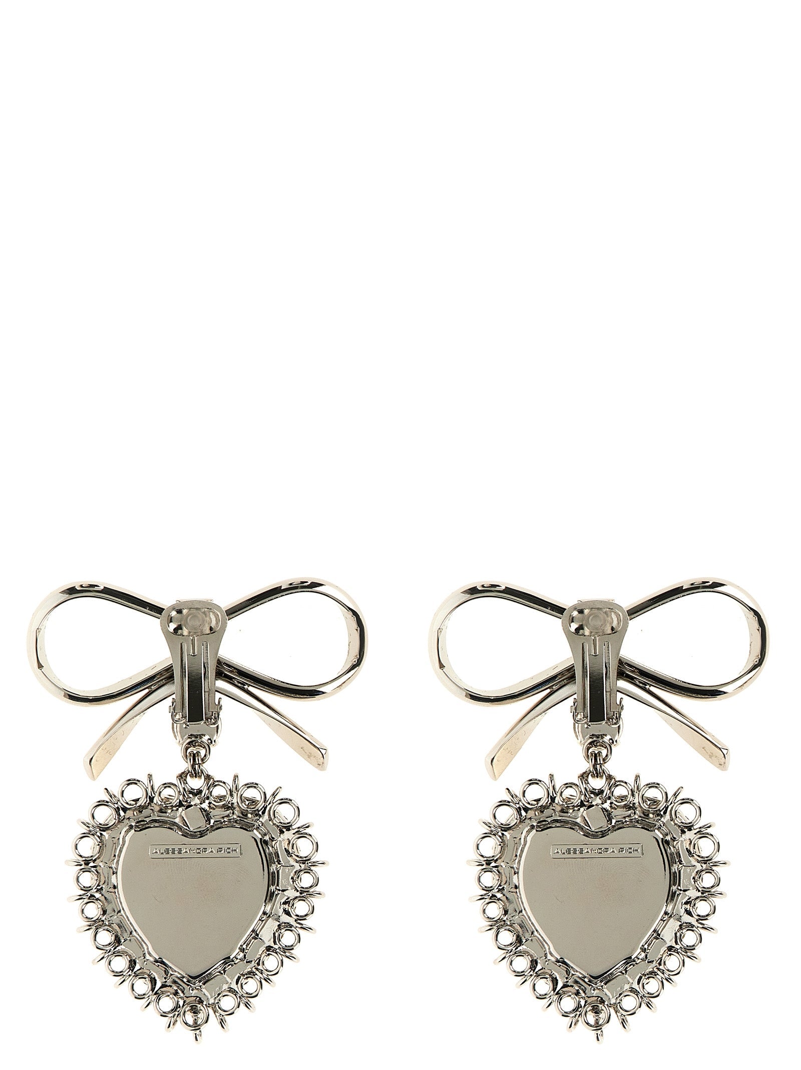 Alessandra Rich Women Metal Bow Earrings ALESSANDRA RICH