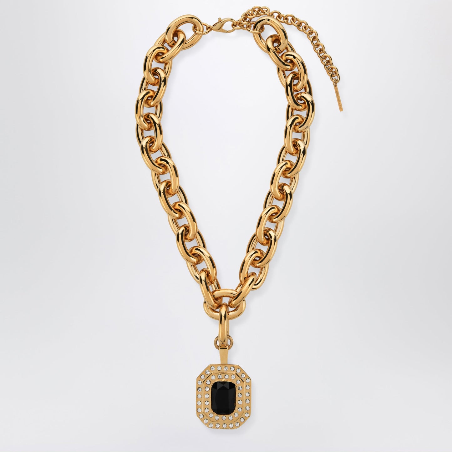 Alessandra Rich Gold-Tone Chain Necklace With Pendant Women ALESSANDRA RICH