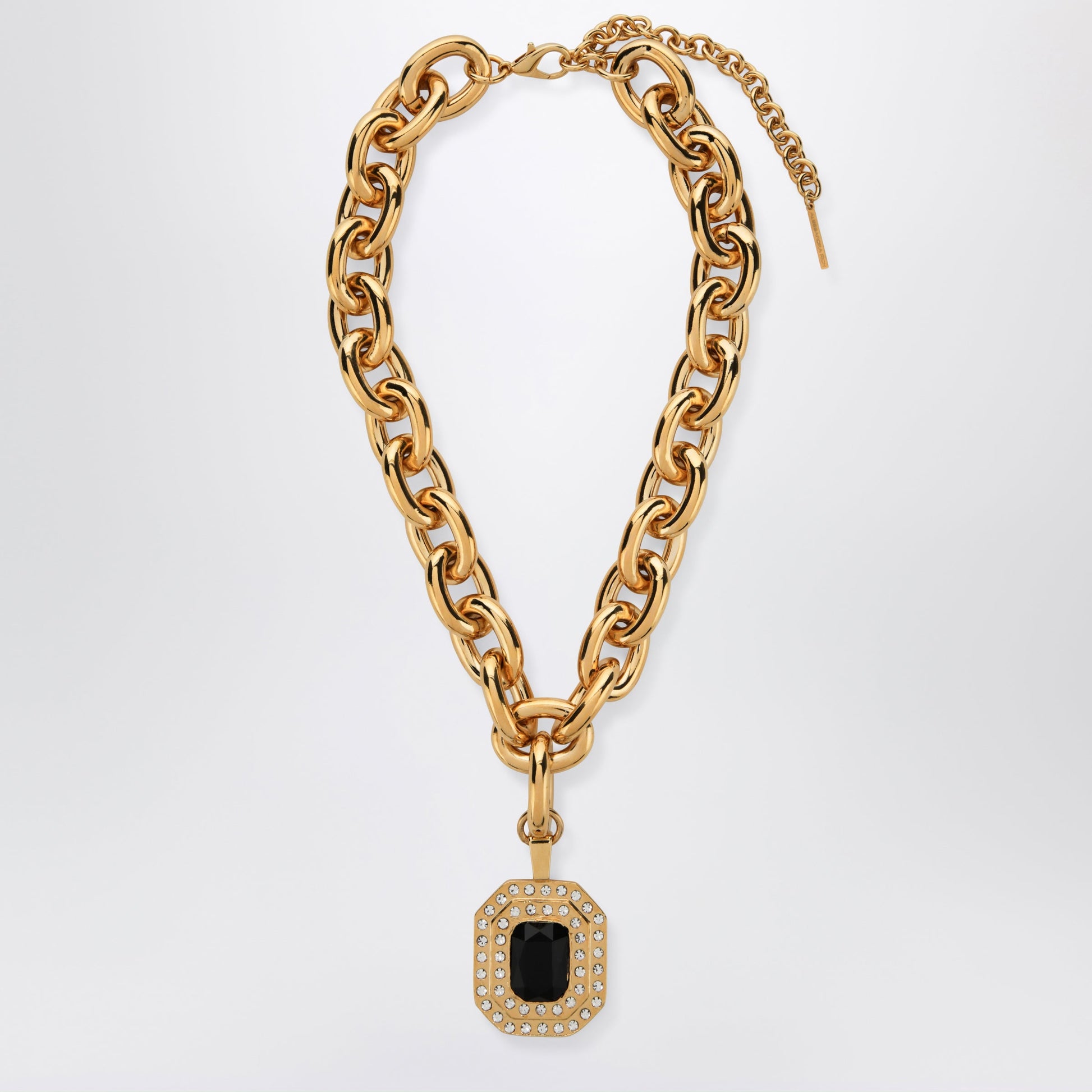 Alessandra Rich Gold-Tone Chain Necklace With Pendant Women ALESSANDRA RICH