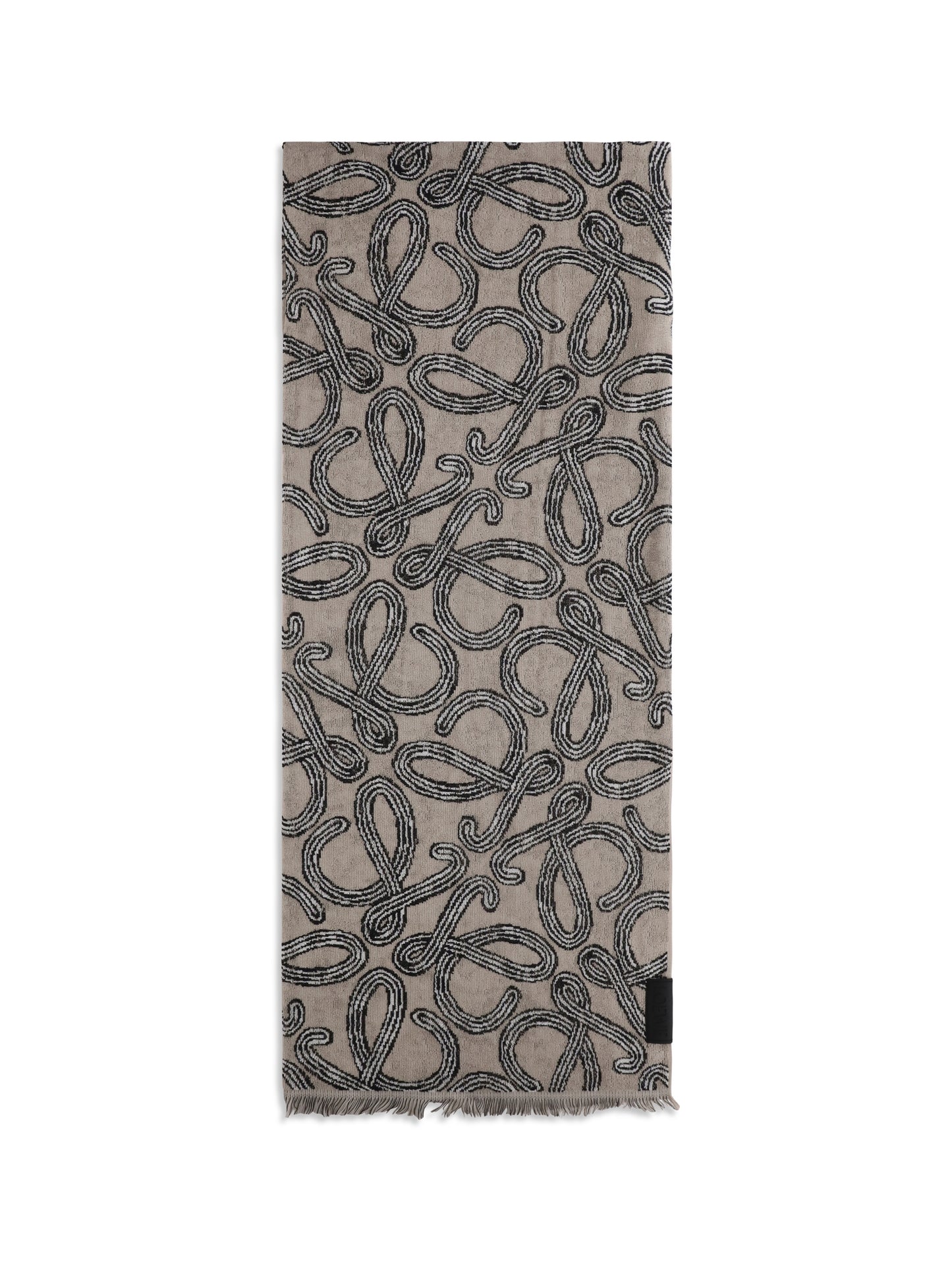 Loewe Women Jacquard Cotton Terry Towel LOEWE