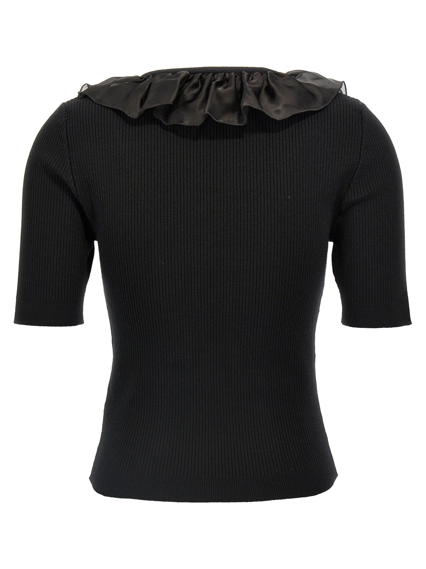 Alessandra Rich Women Ruffle T-Shirt ALESSANDRA RICH