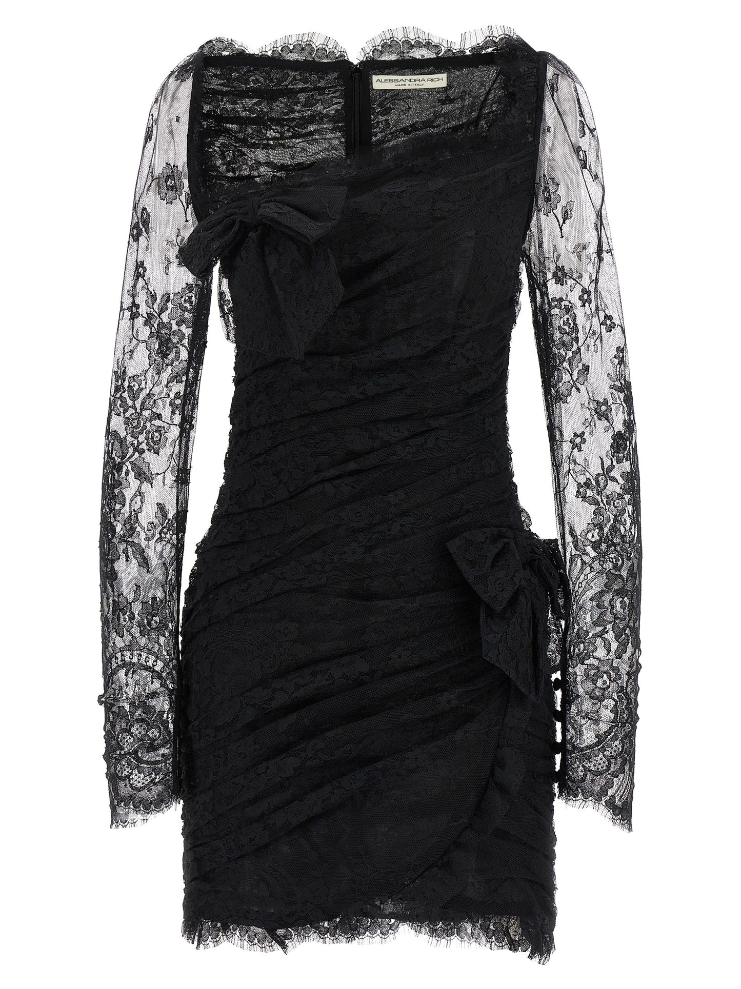 Alessandra Rich Women Draped Dress. ALESSANDRA RICH
