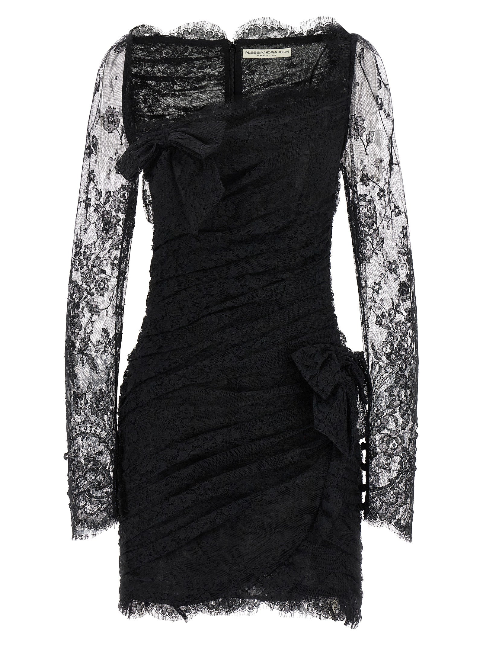 Alessandra Rich Women Draped Dress. ALESSANDRA RICH