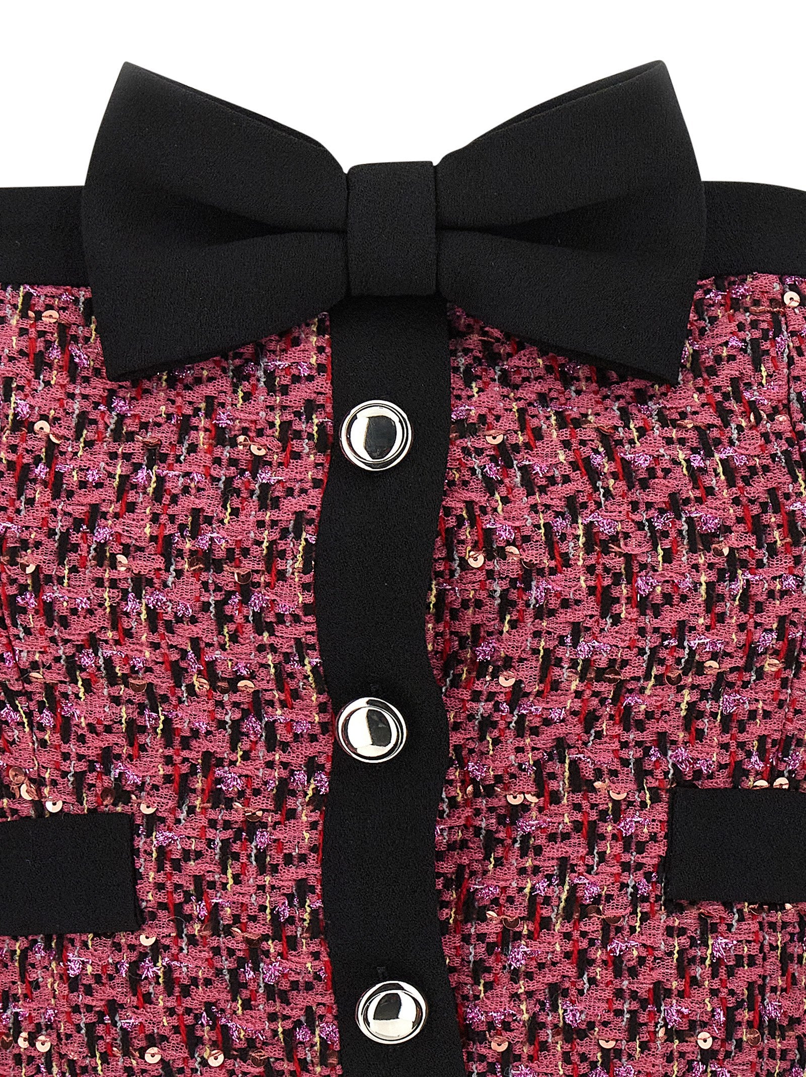 Alessandra Rich Women Tweed Top ALESSANDRA RICH