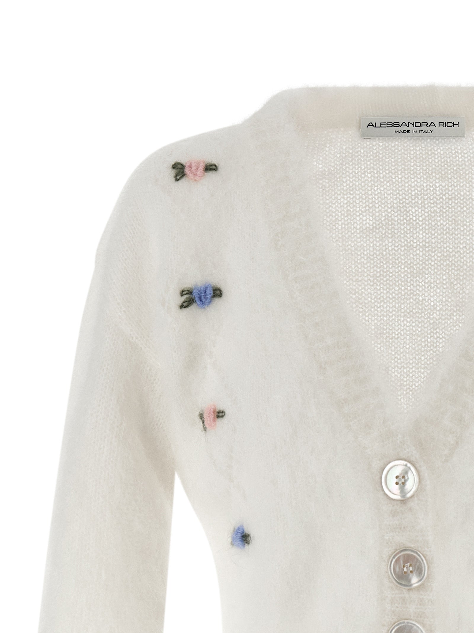 Alessandra Rich Women 'Carded Mohair' Cardigan ALESSANDRA RICH