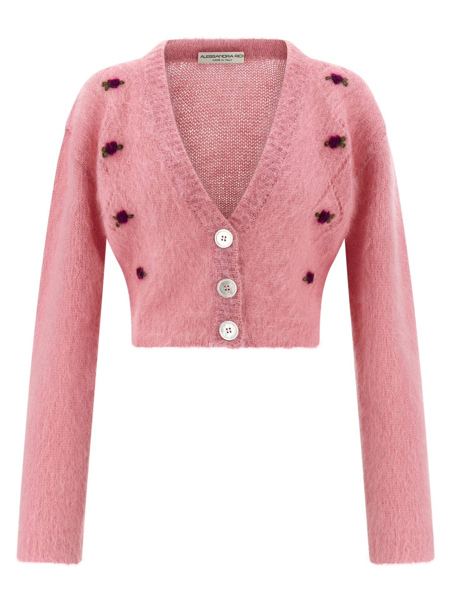 Alessandra Rich Women 'Carded Mohair' Cardigan