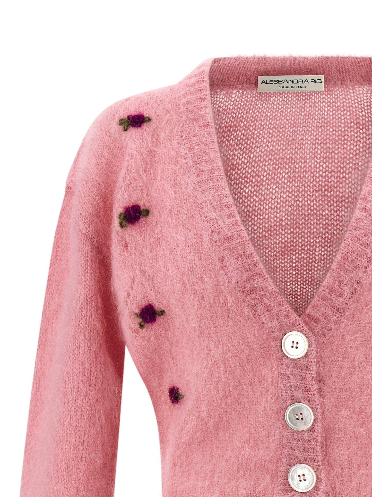 Alessandra Rich Women 'Carded Mohair' Cardigan