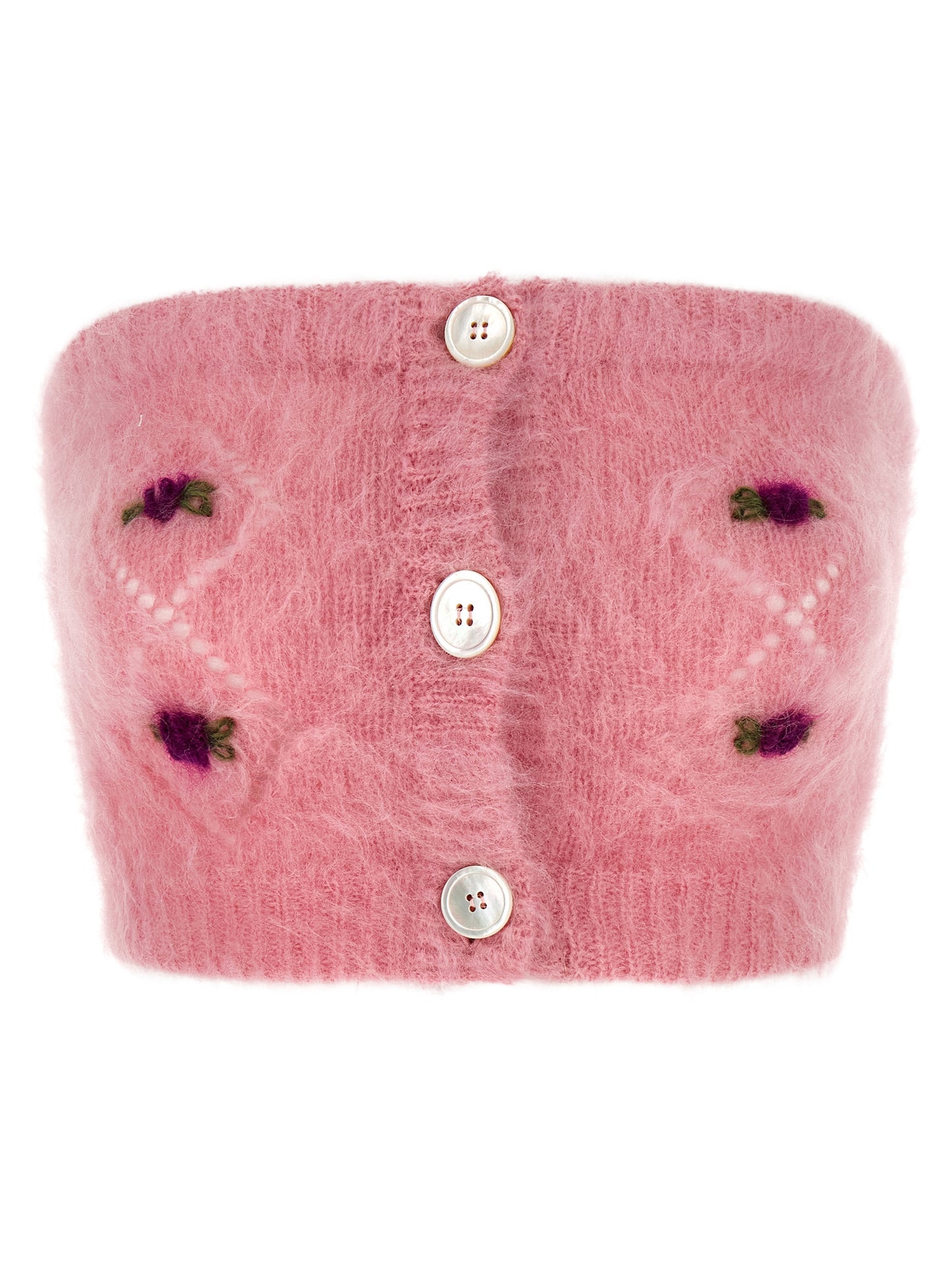 Alessandra Rich Women 'Carded Mohair' Top ALESSANDRA RICH
