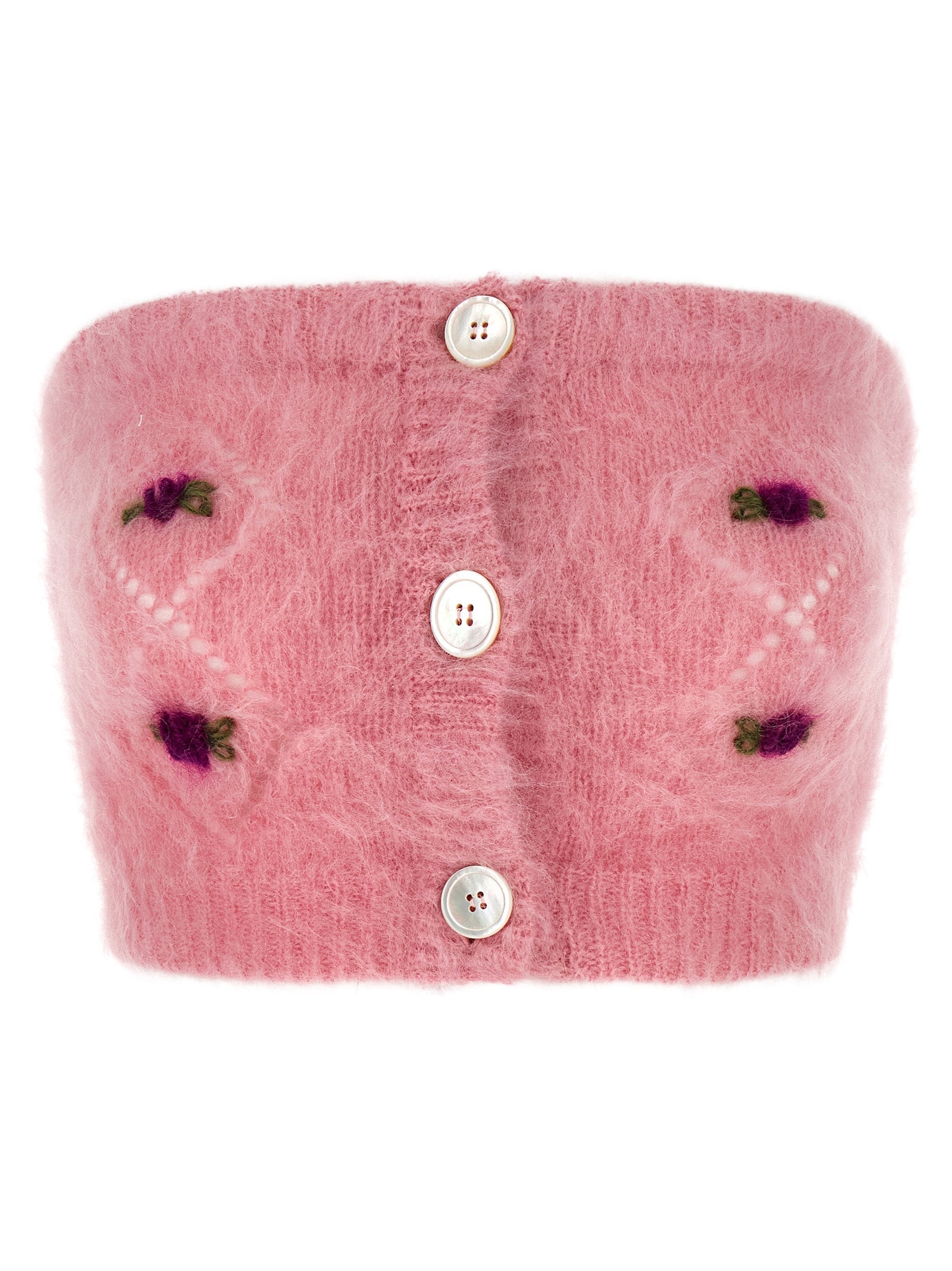 Alessandra Rich Women 'Carded Mohair' Top ALESSANDRA RICH