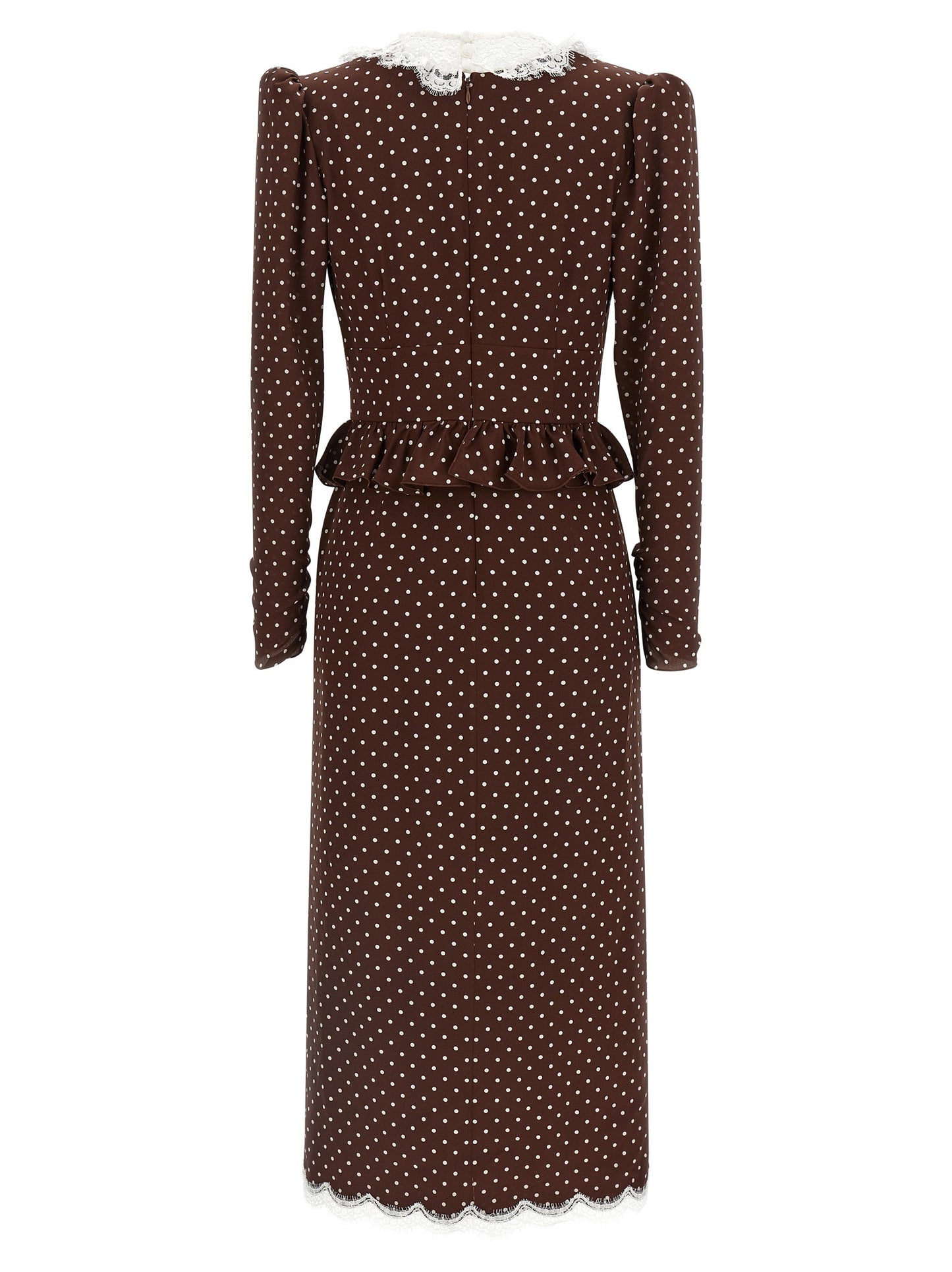 Alessandra Rich Women 'Polka Dot Midi' Dress ALESSANDRA RICH