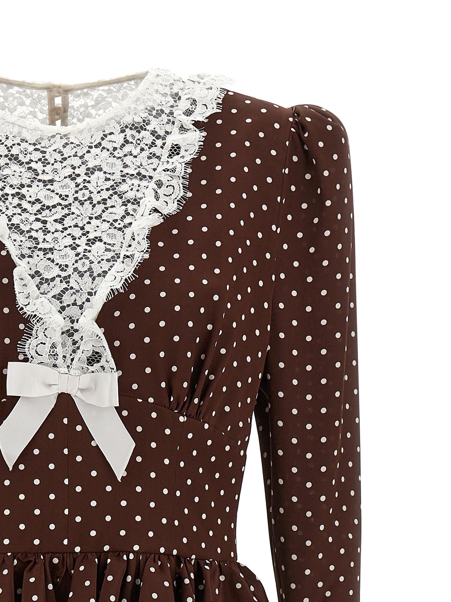 Alessandra Rich Women 'Polka Dot Midi' Dress ALESSANDRA RICH