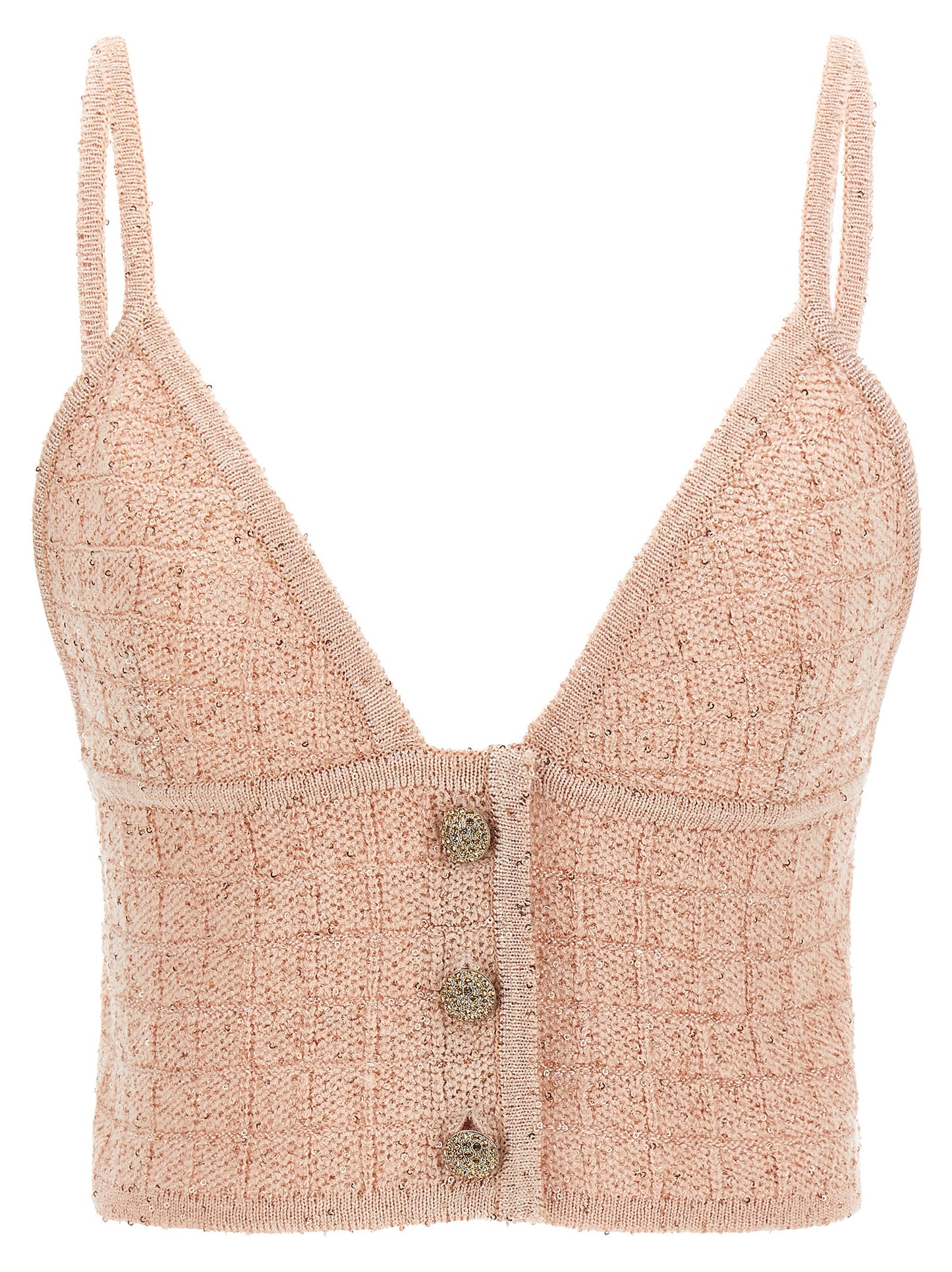 Alessandra Rich Women Sequin Top ALESSANDRA RICH