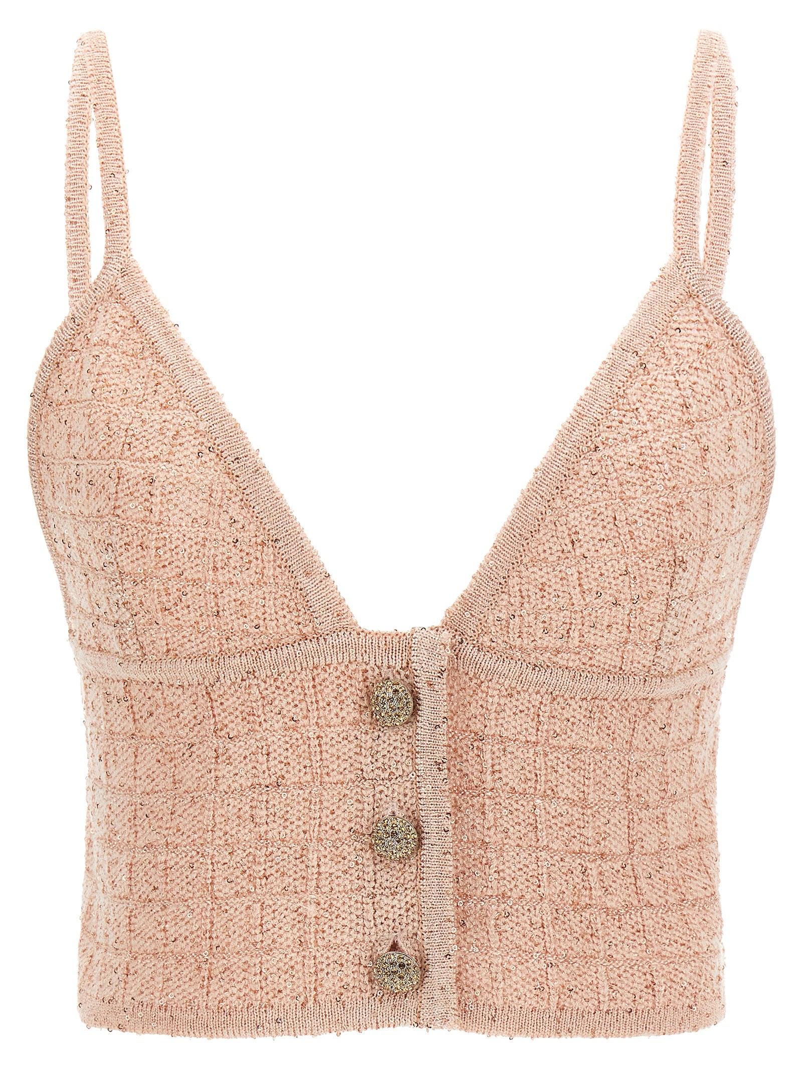 Alessandra Rich Women Sequin Top ALESSANDRA RICH