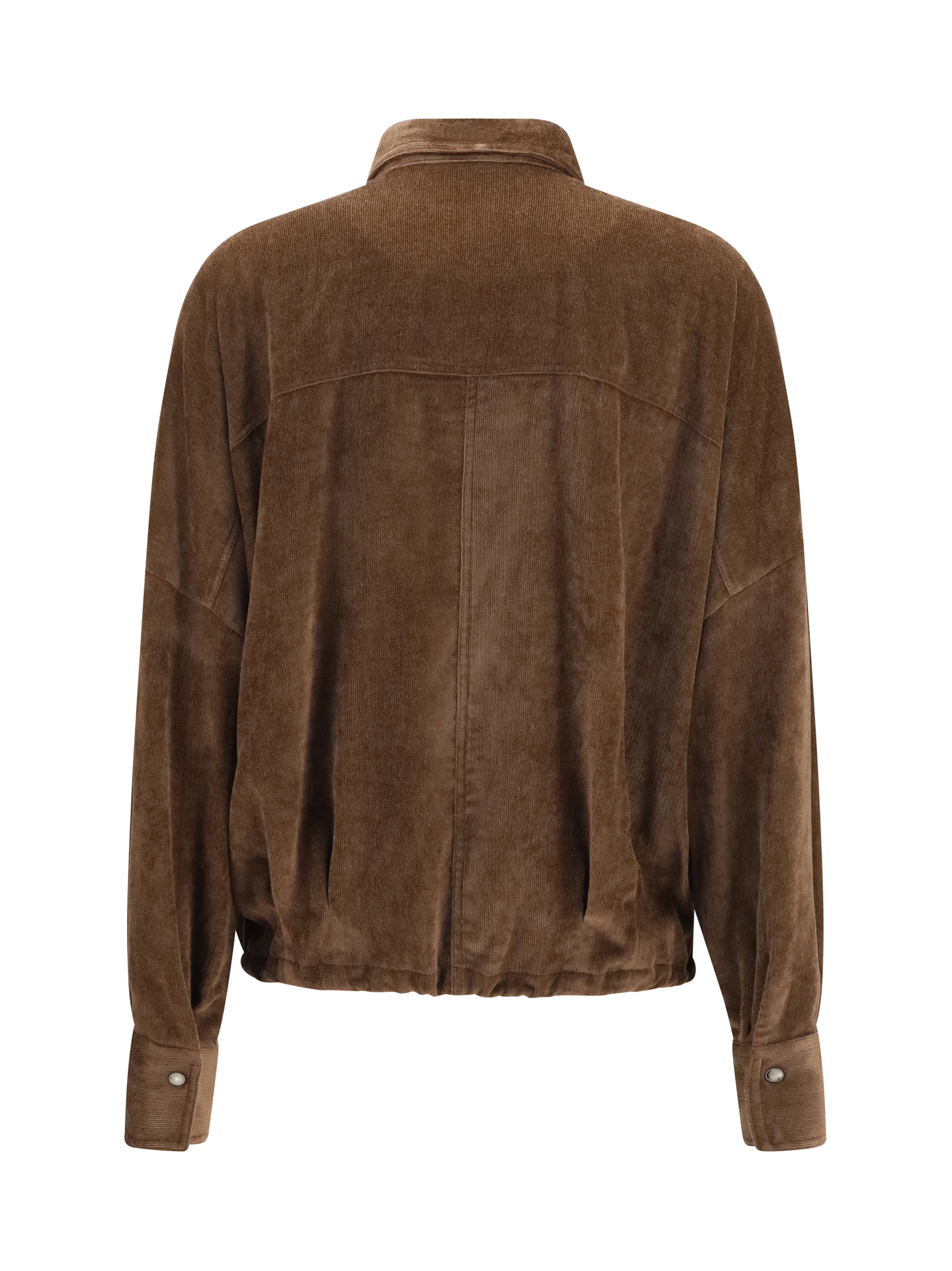 Brunello Cucinelli Women Corduroy Shirt BRUNELLO CUCINELLI