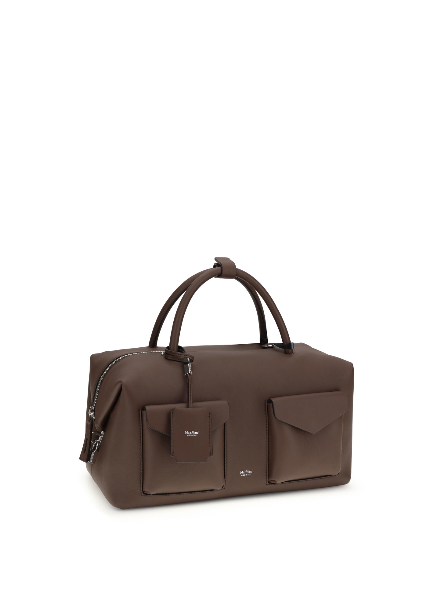 Max Mara Women Holdall Cargo Leather Handbag MAX MARA