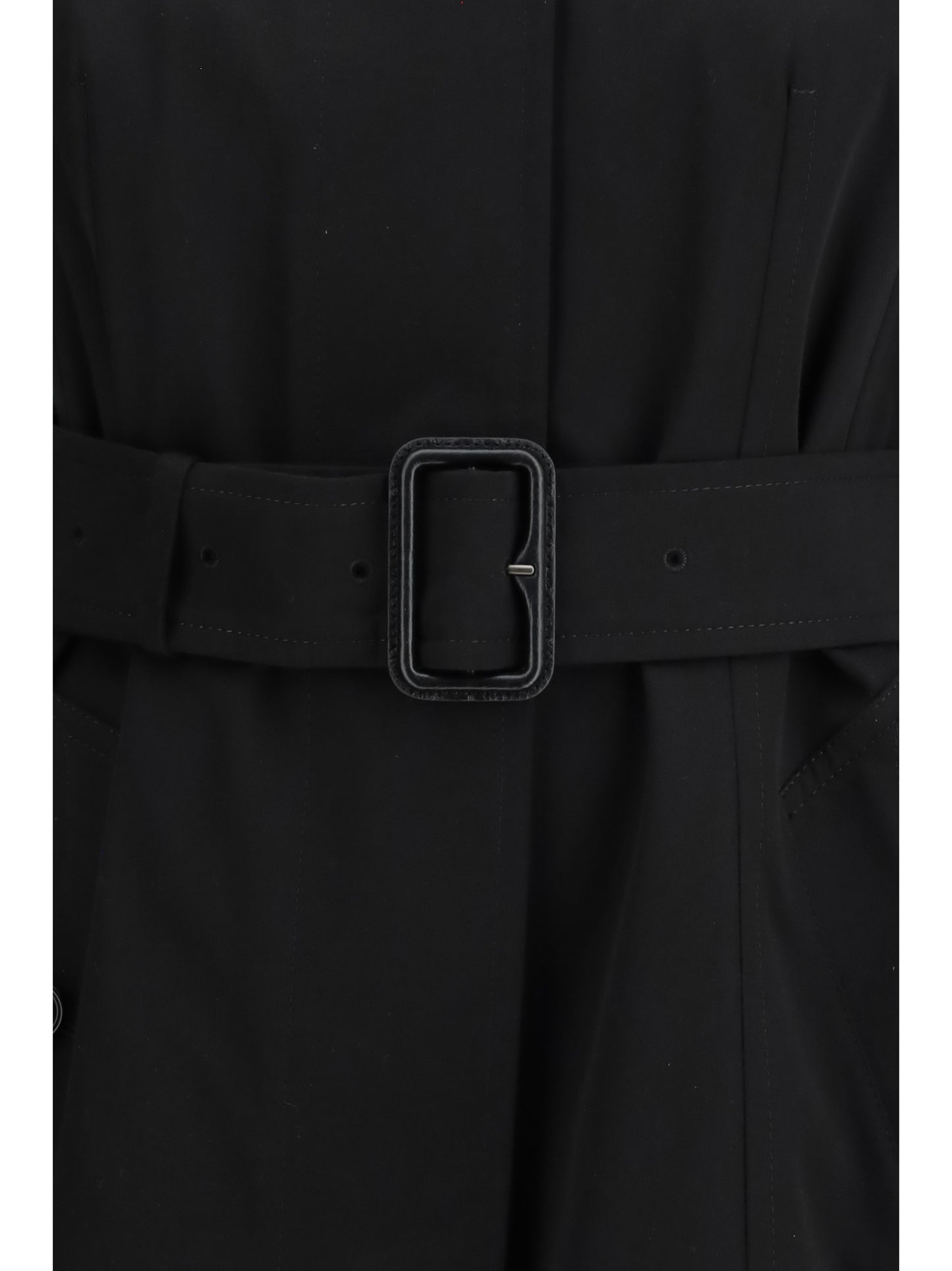 Burberry Women Ellingham Gabardine Trench Coat BURBERRY