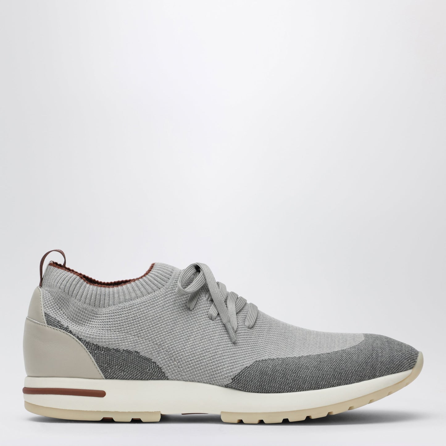 Loro Piana 360 Lp Flexy Walk Gray Mix Wool Sneakers Men LORO PIANA