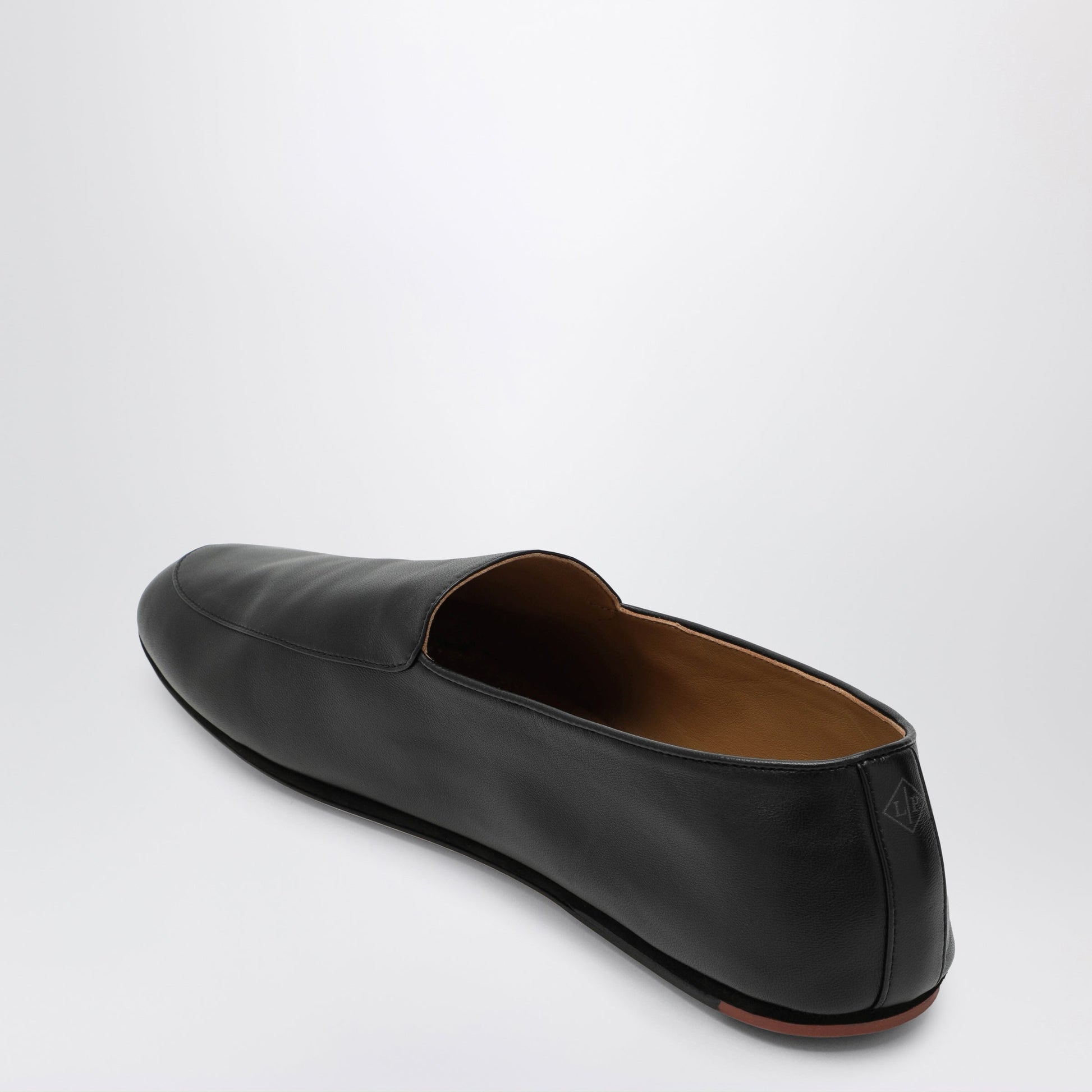 Loro Piana Anton Walk Black Lambskin Loafers Men LORO PIANA