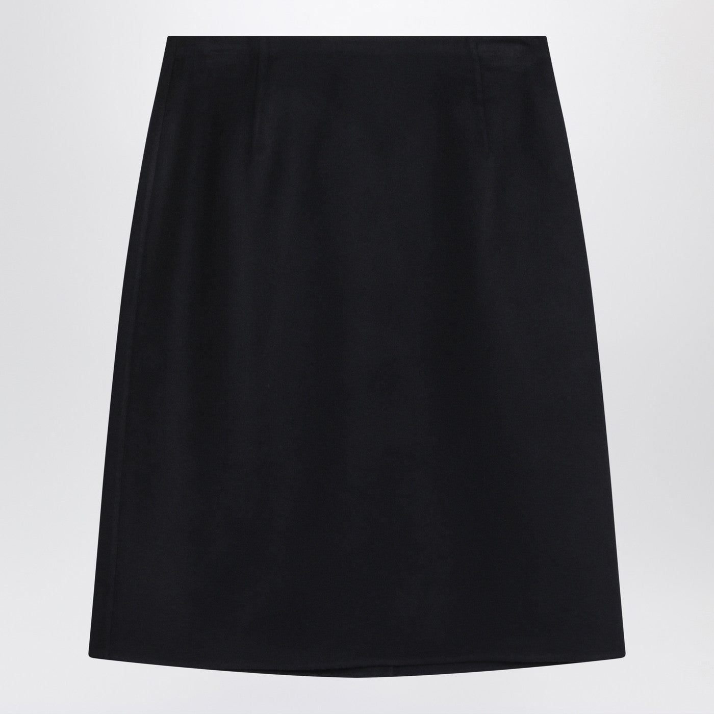 Loro Piana Vivian Navy Blue Cashmere Skirt Women LORO PIANA