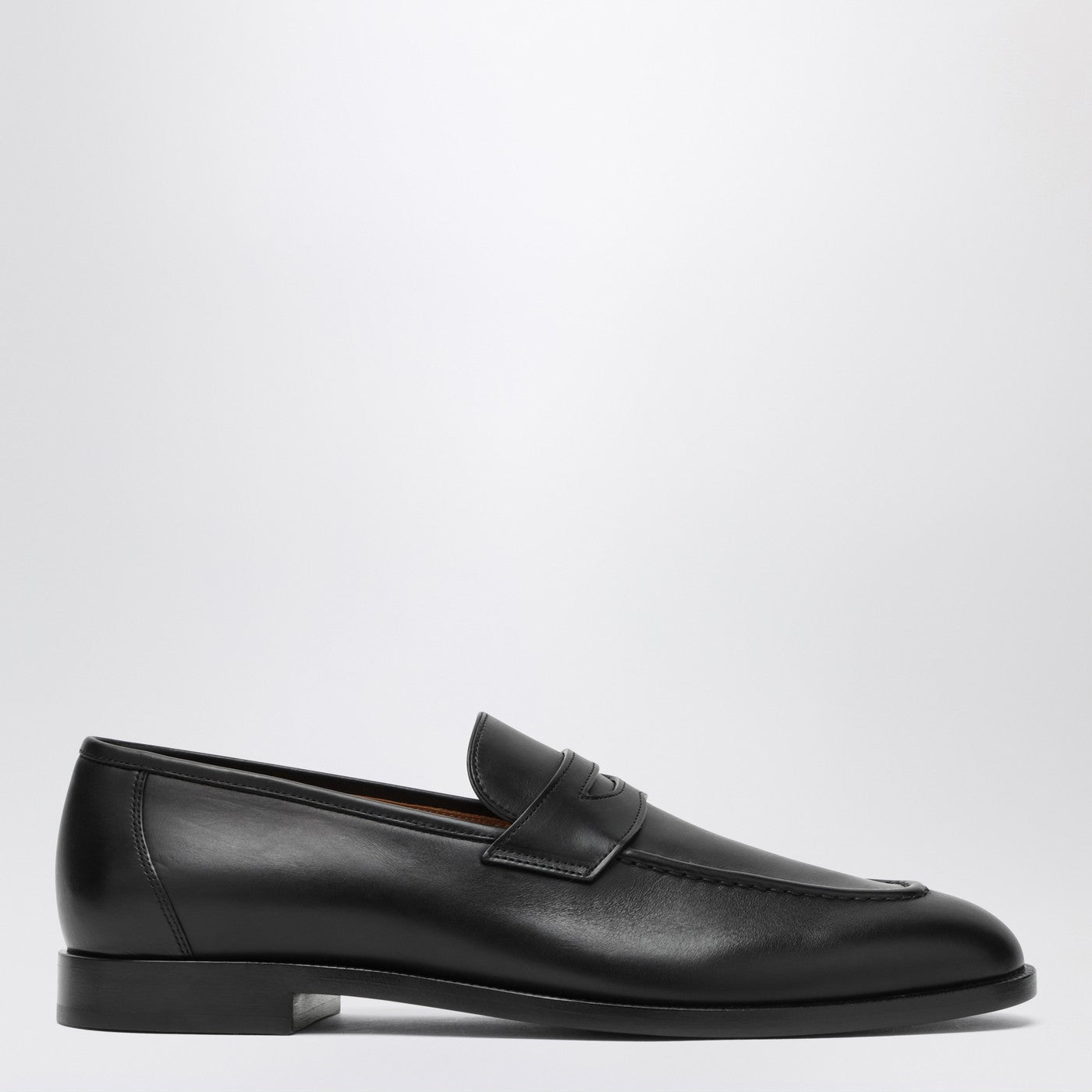 Loro Piana Sergio Black Loafers Women LORO PIANA