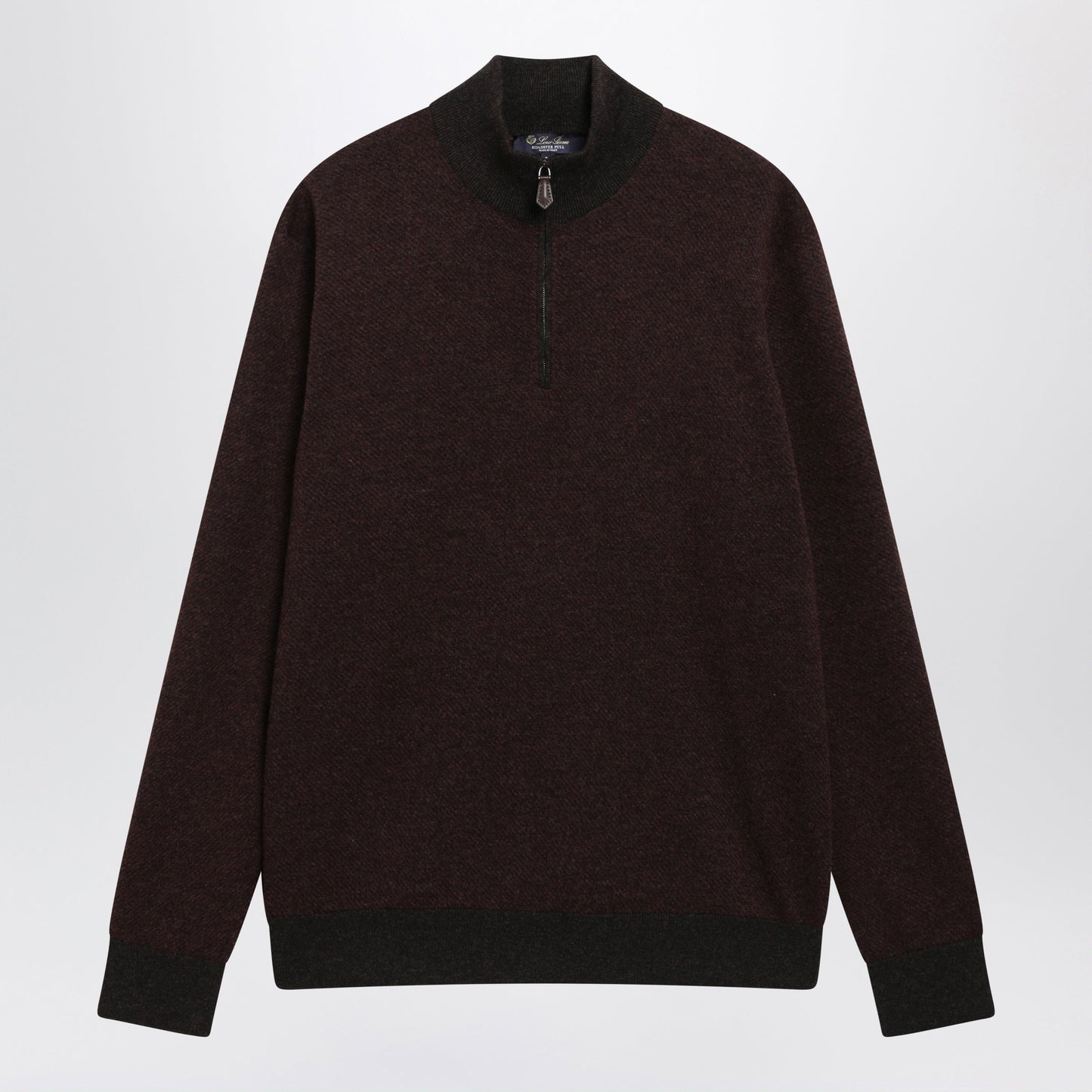 Loro Piana Roadster Cashmere Jumper In Bordeaux/Brown Men LORO PIANA