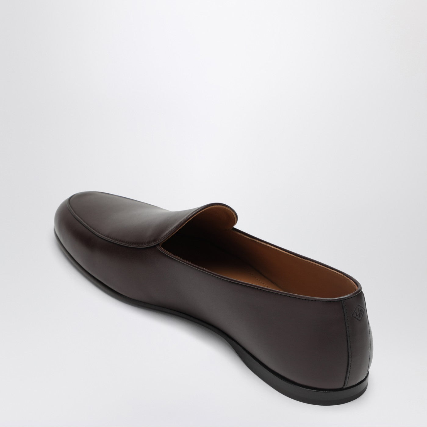 Loro Piana Anton Walk Loafers In Coffee-Colored Leather Men LORO PIANA