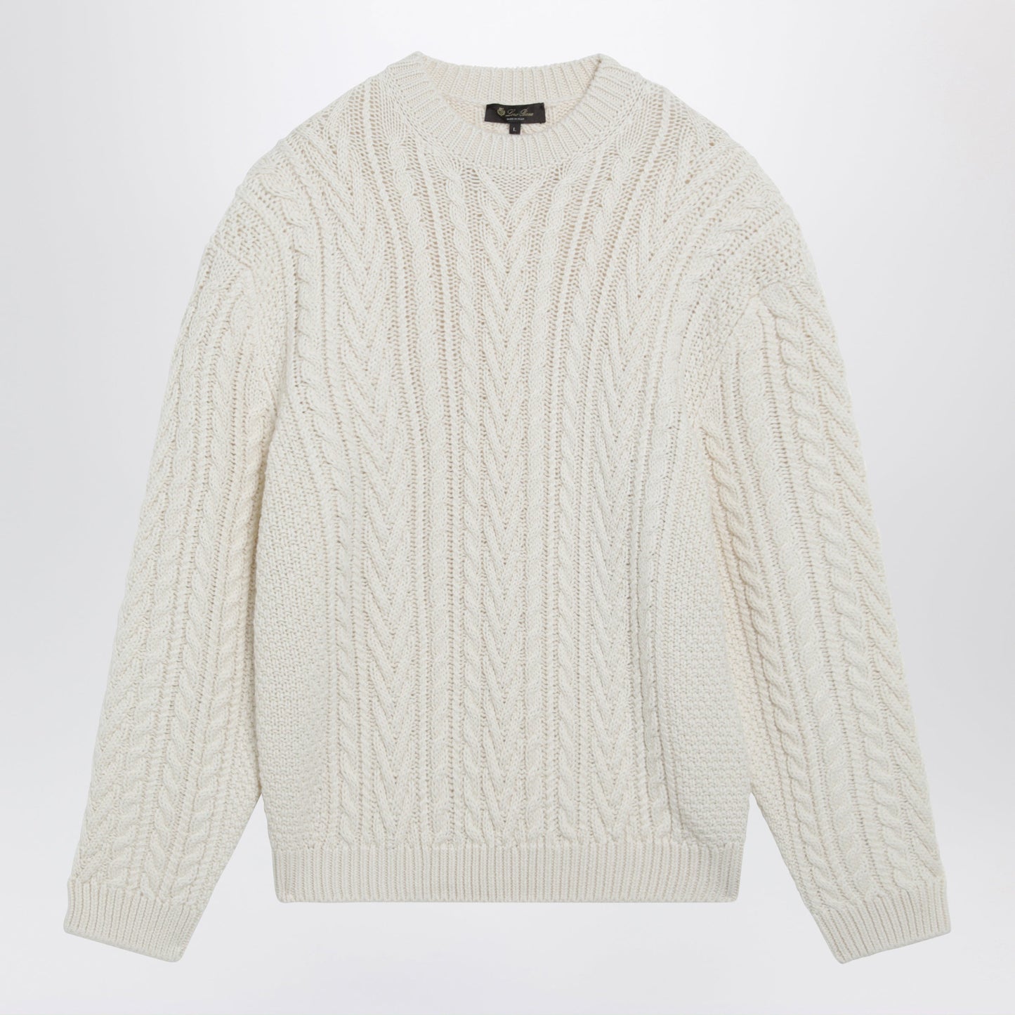 Loro Piana Schooner Sweater In Cashmere And Alpaca Men LORO PIANA