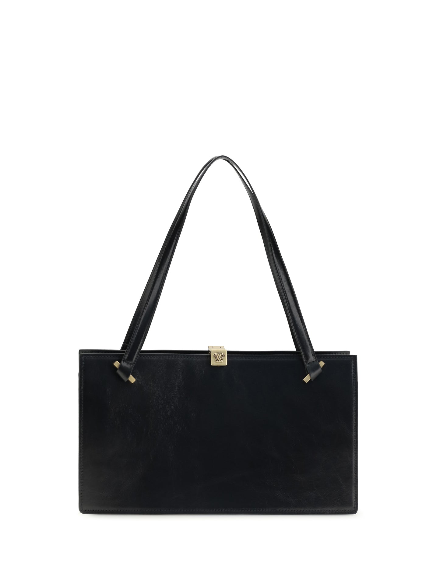 Versace Women Severine Shoulder Bag In Leather VERSACE