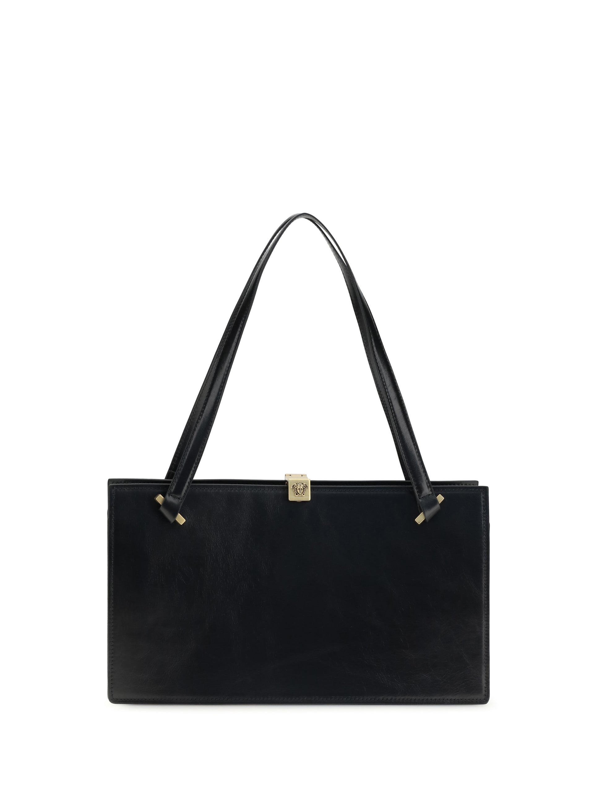 Versace Women Severine Shoulder Bag In Leather VERSACE
