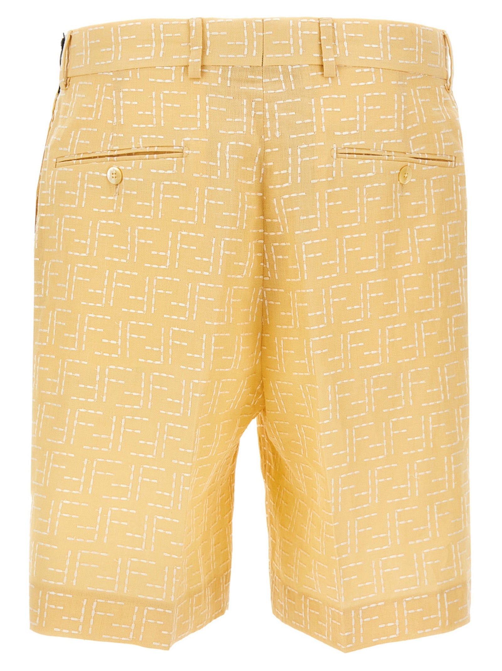 Fendi Men Bermuda Jacquard Ff FENDI