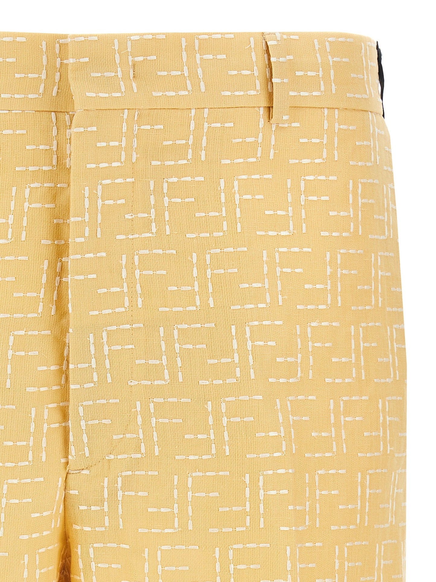 Fendi Men Bermuda Jacquard Ff FENDI