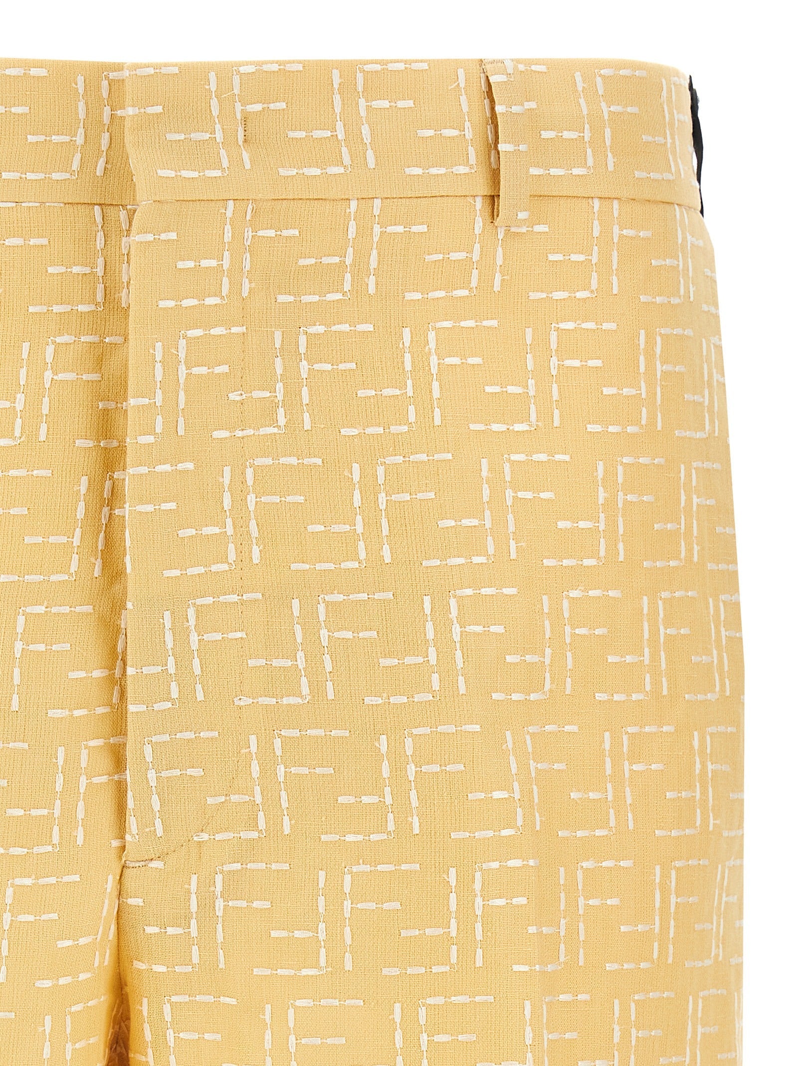 Fendi Men Bermuda Jacquard Ff FENDI