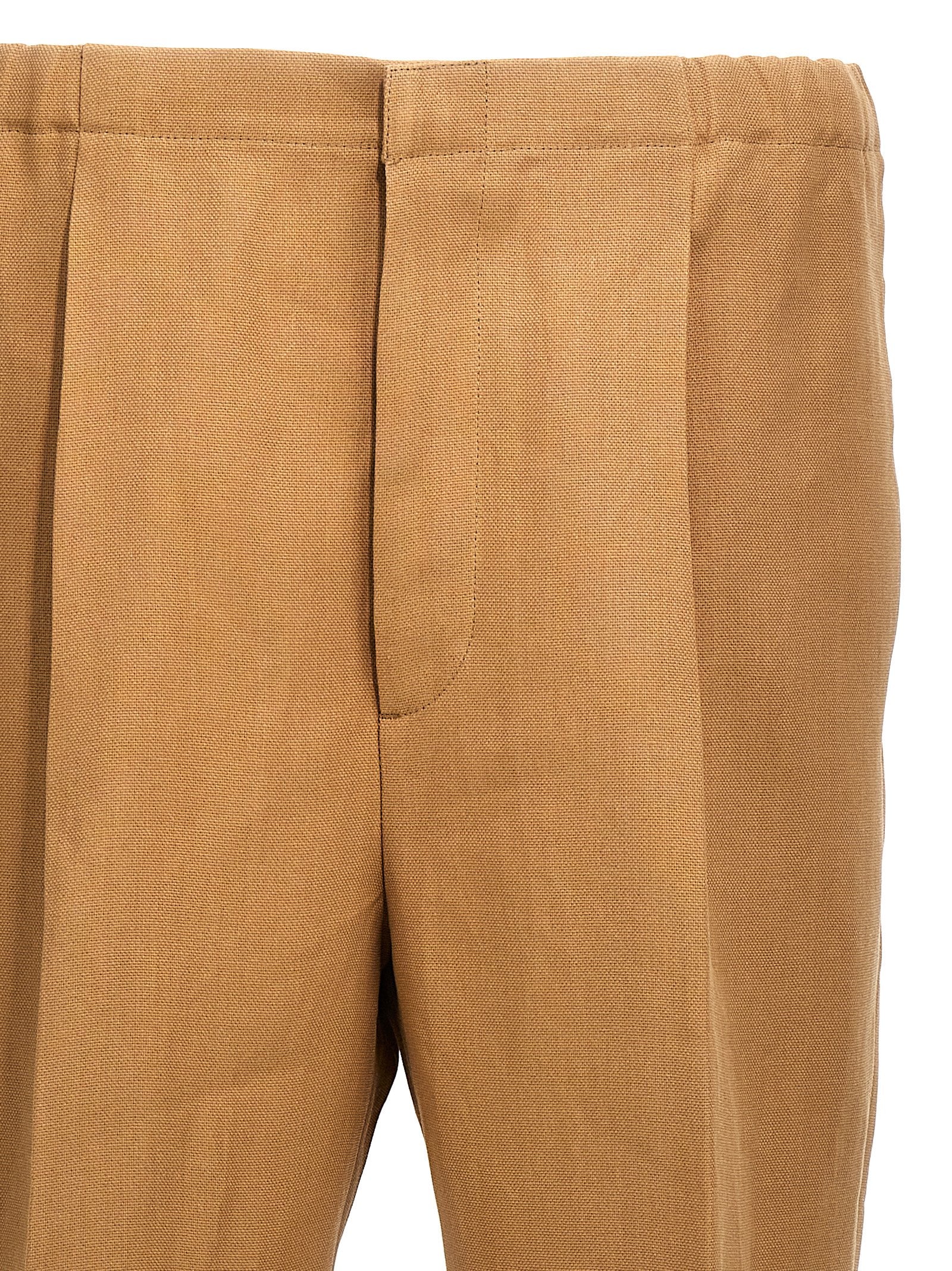 Fendi Men Paper Canvas Pants FENDI