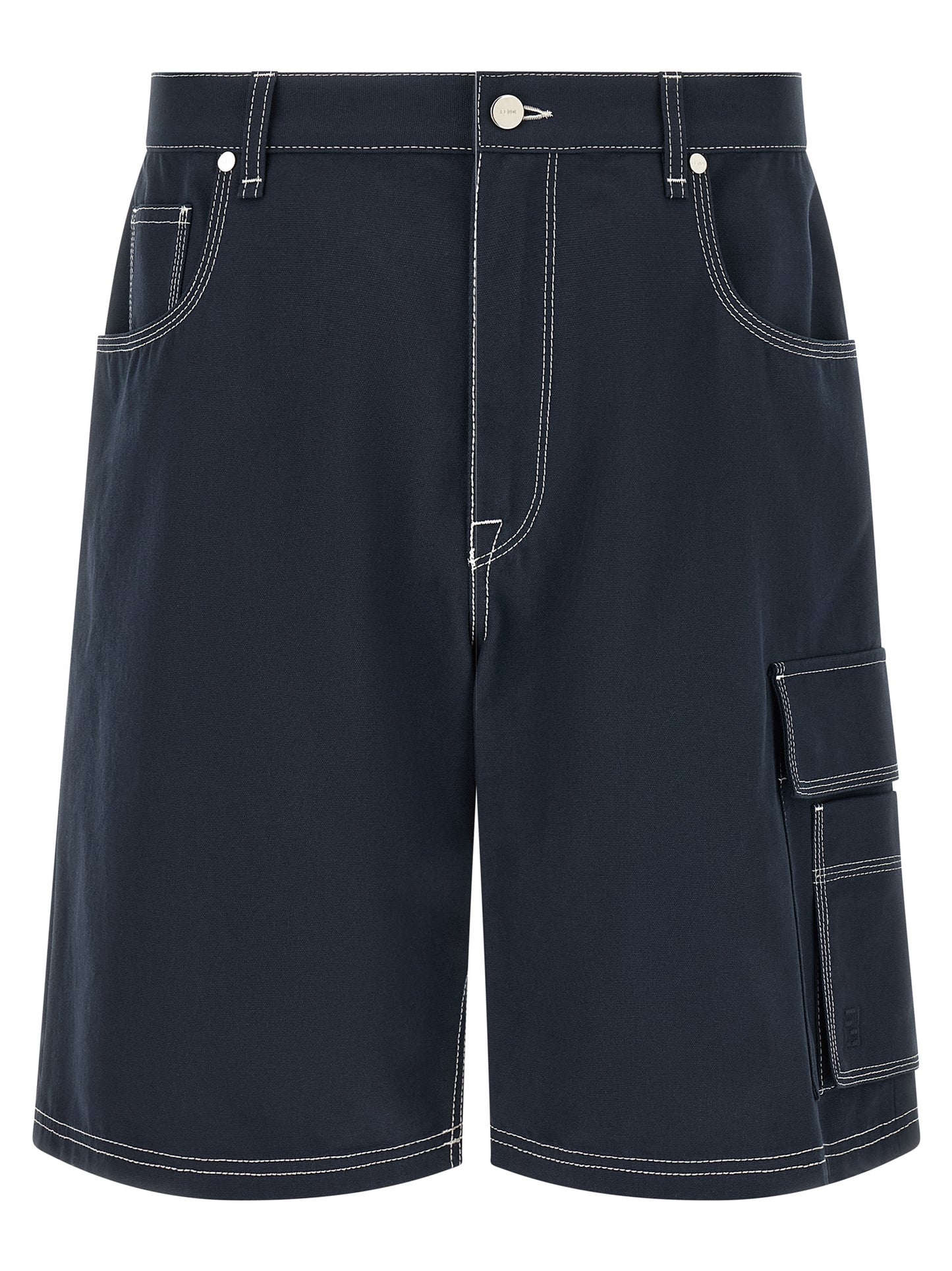 Fendi Men Bermuda Cargo Canvas Shorts FENDI