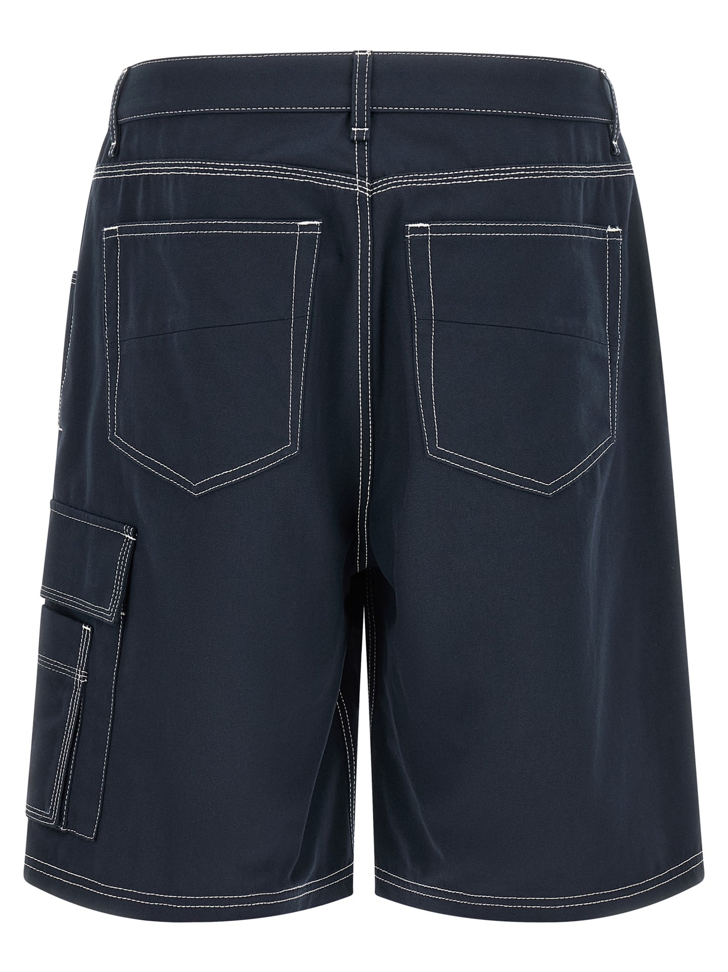 Fendi Men Bermuda Cargo Canvas Shorts FENDI