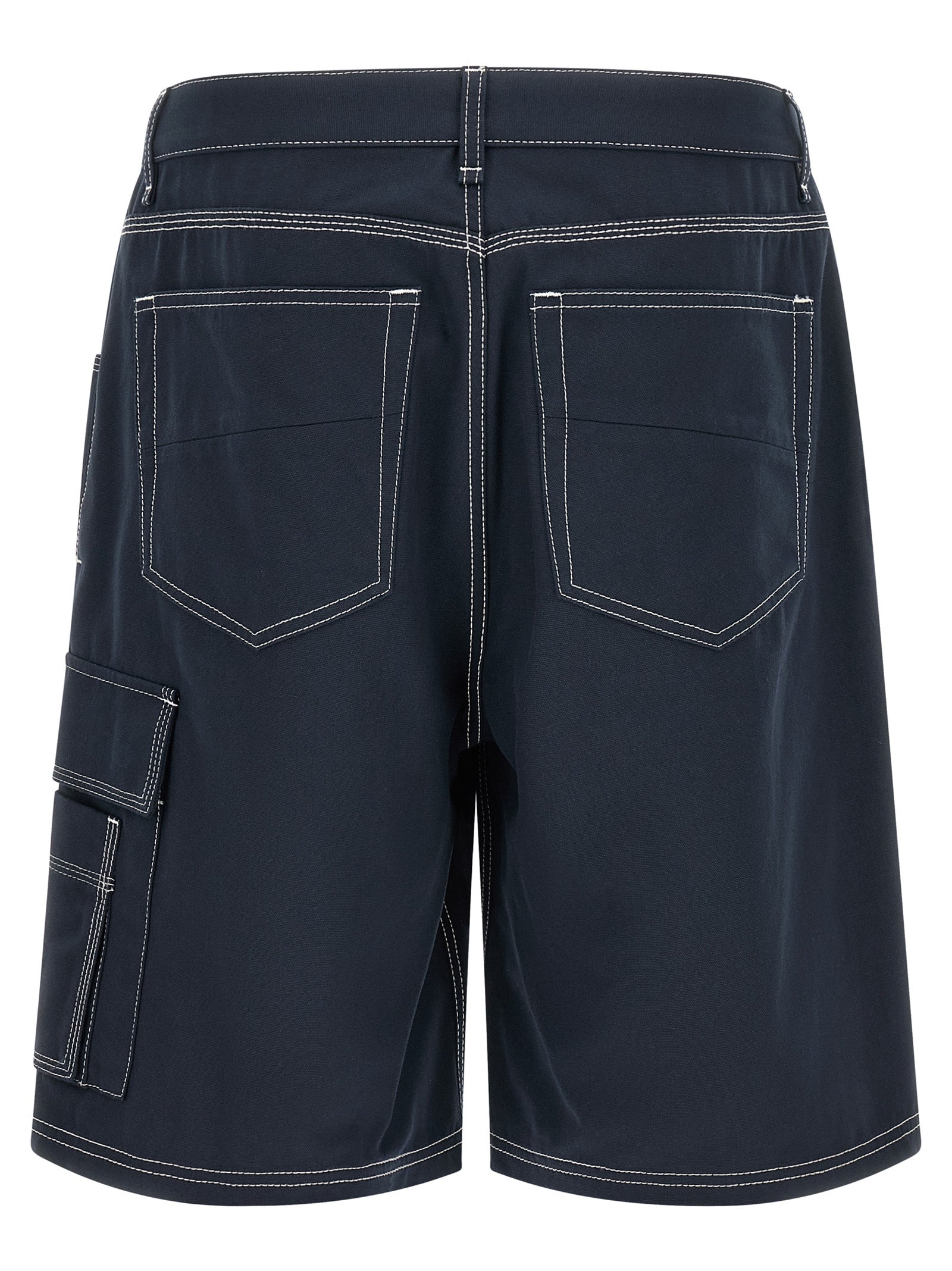Fendi Men Bermuda Cargo Canvas Shorts FENDI