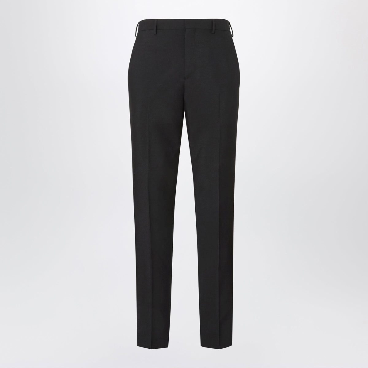 Fendi Black Tailored Trousers In Kid Mohair Men FENDI