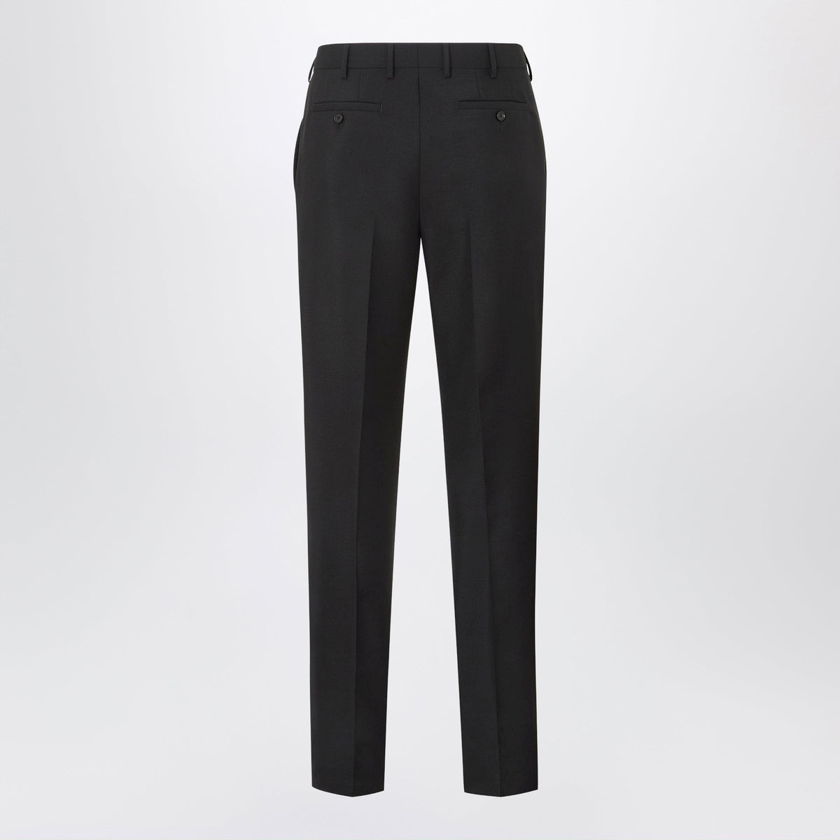 Fendi Black Tailored Trousers In Kid Mohair Men FENDI