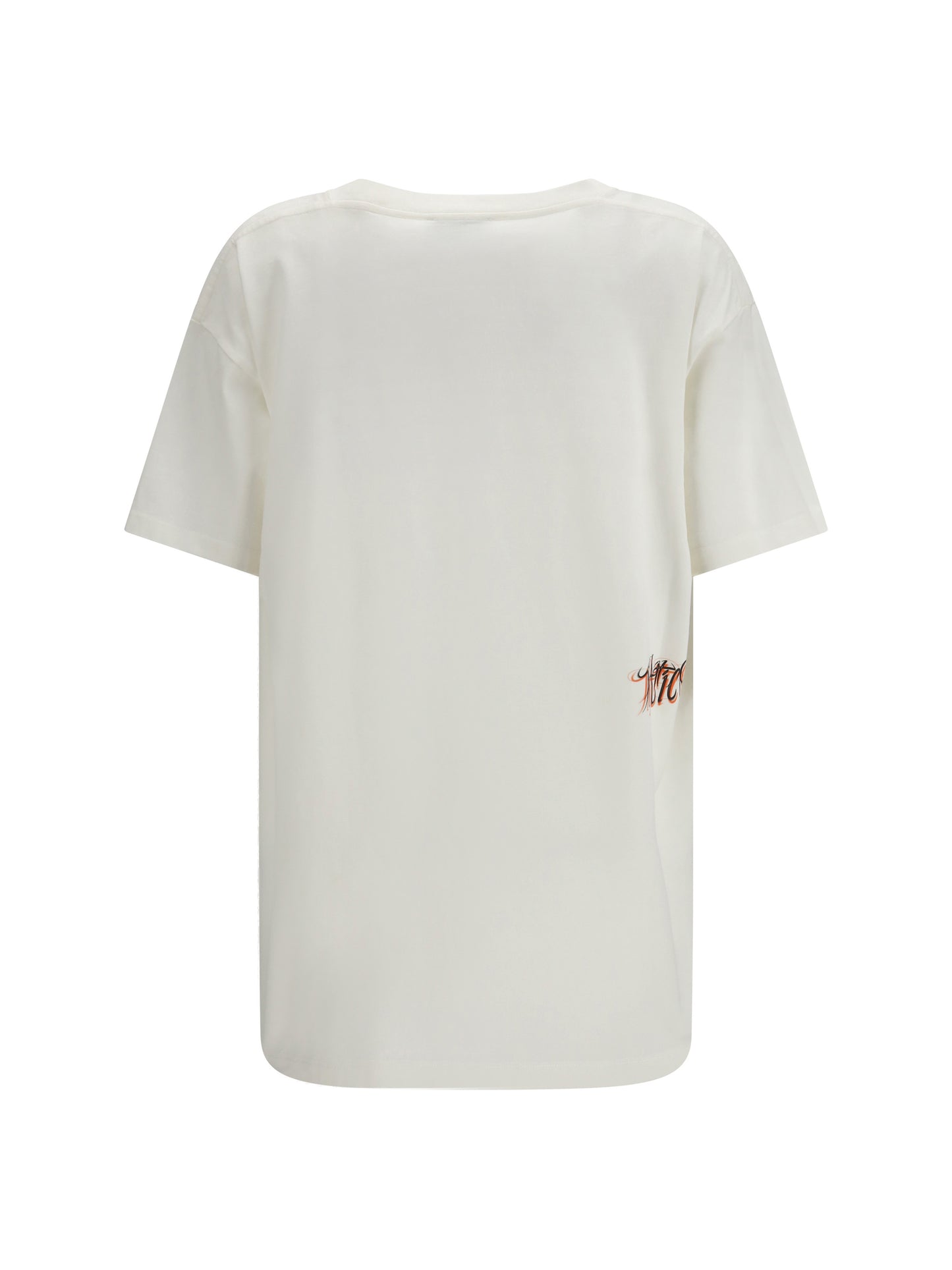 The Attico Women Oversized Graphic Logo T-Shirt THE ATTICO