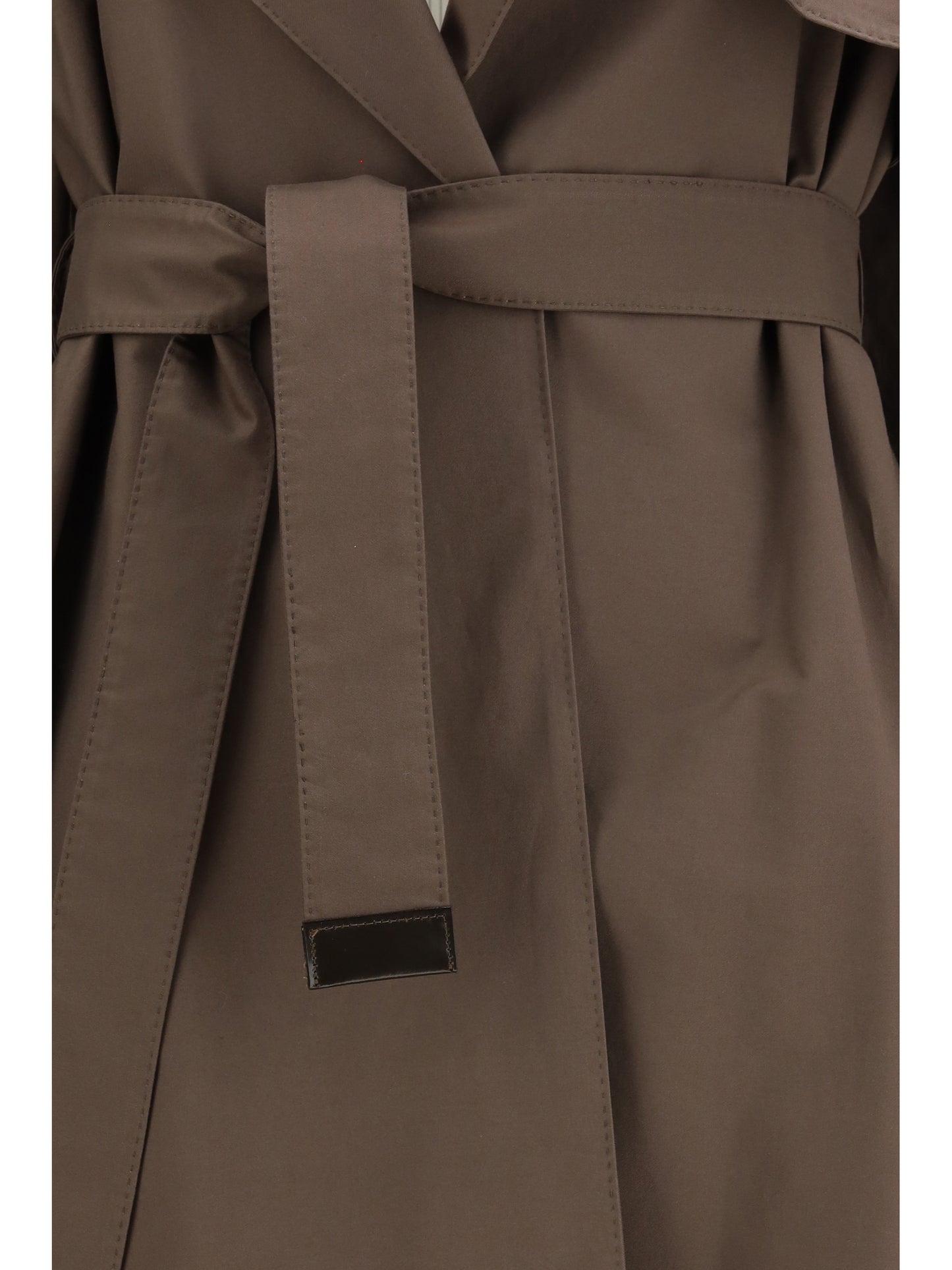 Max Mara The Cube Women Cotton-Blend Twill Trench MAX MARA THE CUBE