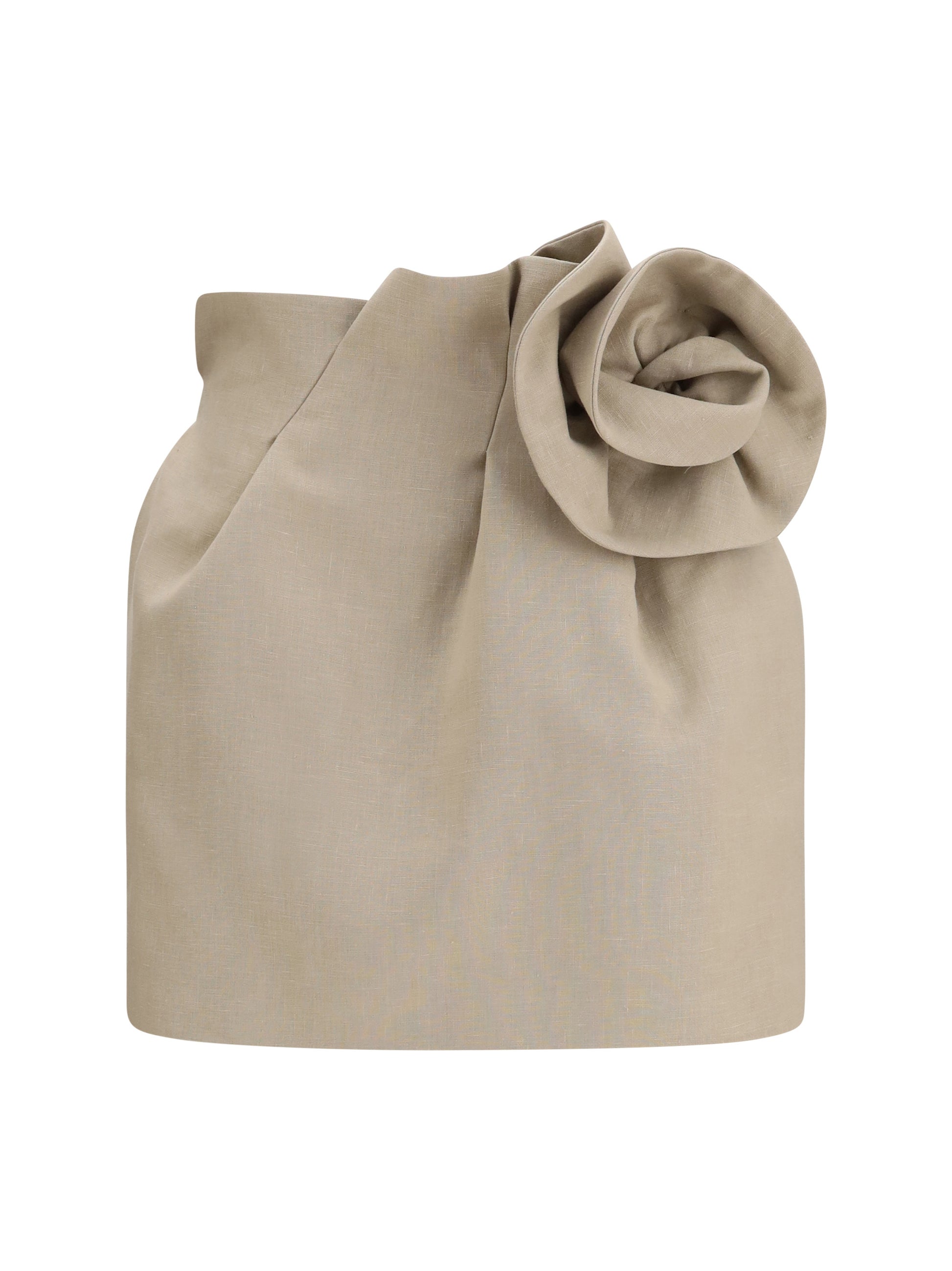 Magda Butrym Women Linen Mini Skirt MAGDA BUTRYM