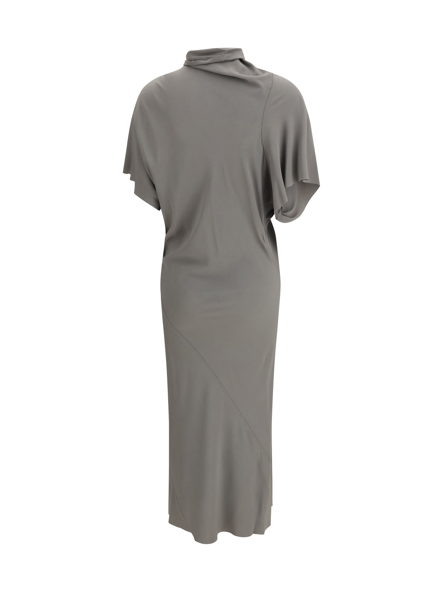 Rick Owens Women Asymmetric Midi Dress RICK OWENS